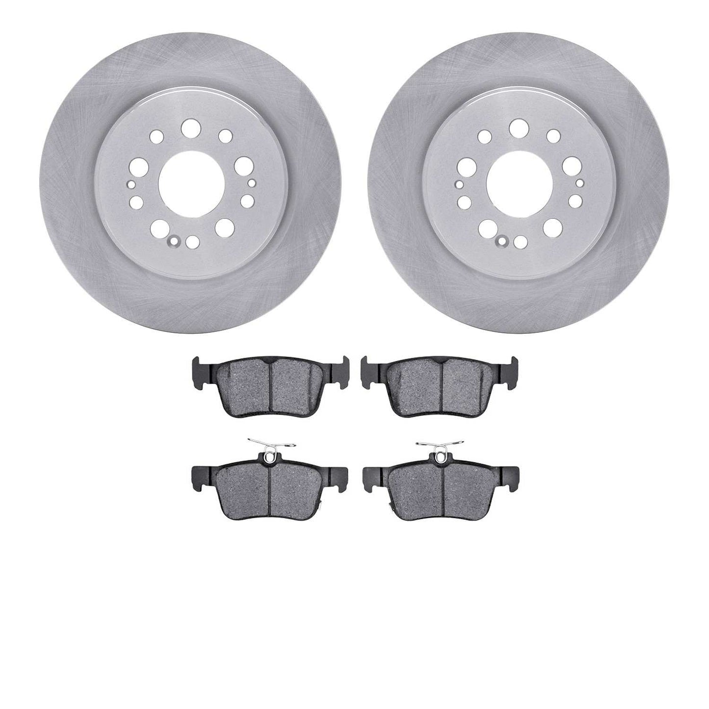 Dynamic Friction Company Disc Brake Pad and Rotor / Drum Brake Shoe and Drum Kit 6302-59110