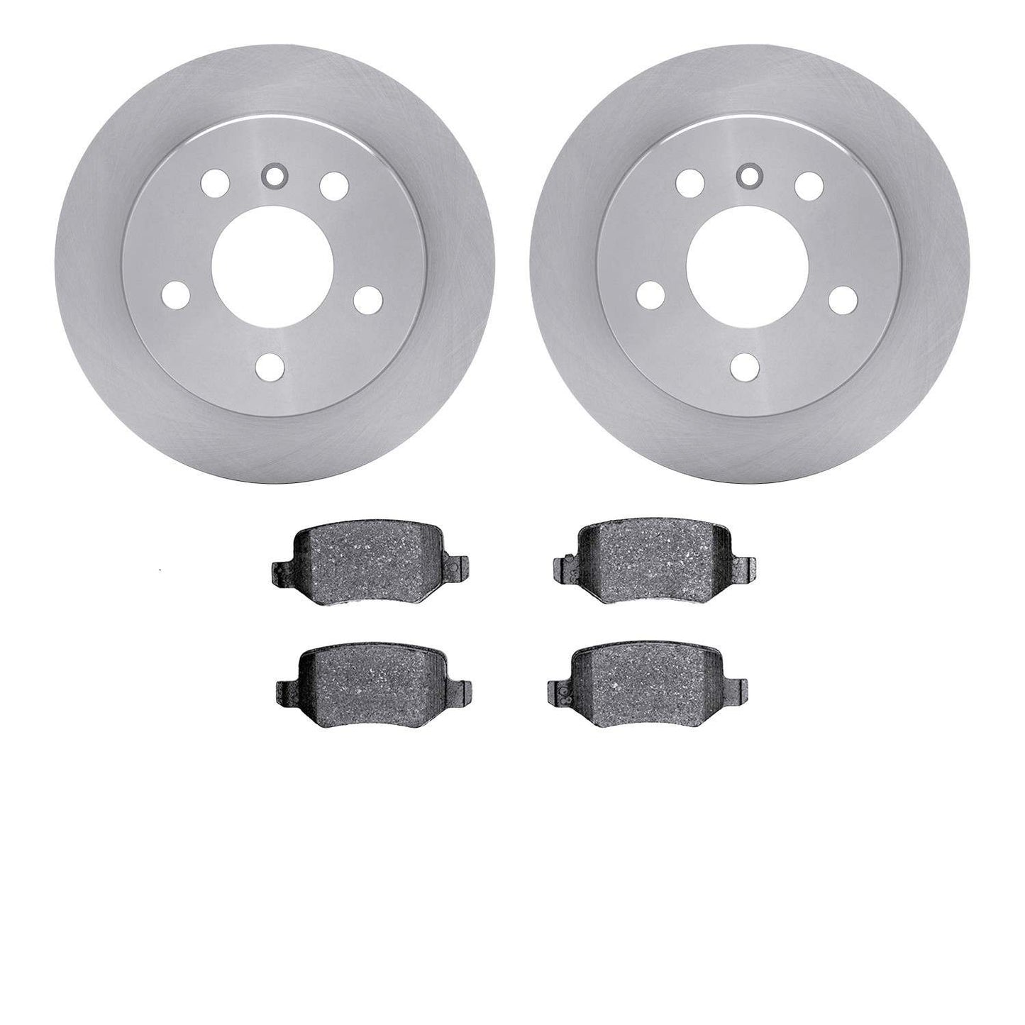 Dynamic Friction Company Disc Brake Pad and Rotor / Drum Brake Shoe and Drum Kit 6302-63156