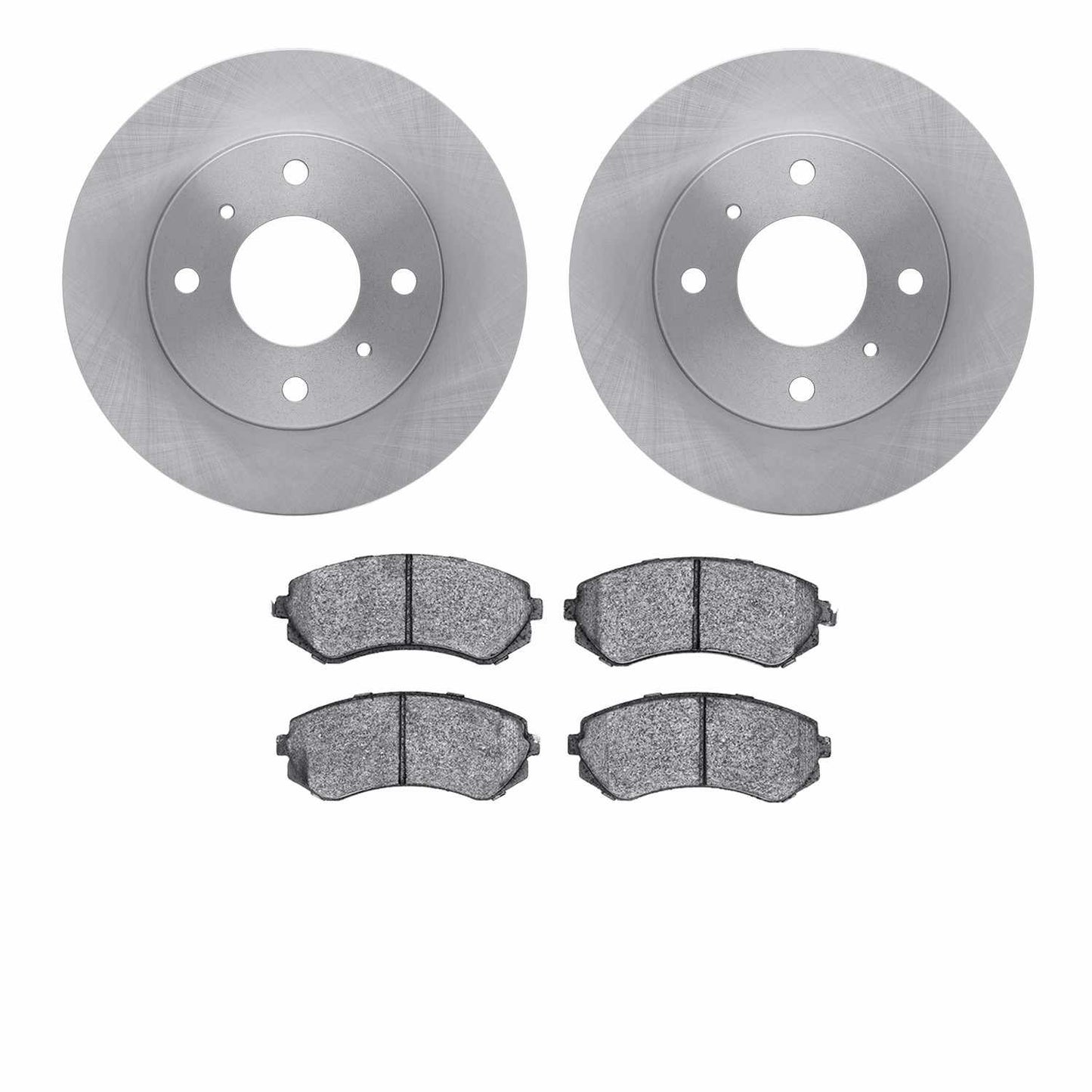 Dynamic Friction Company Disc Brake Pad and Rotor / Drum Brake Shoe and Drum Kit 6302-67056