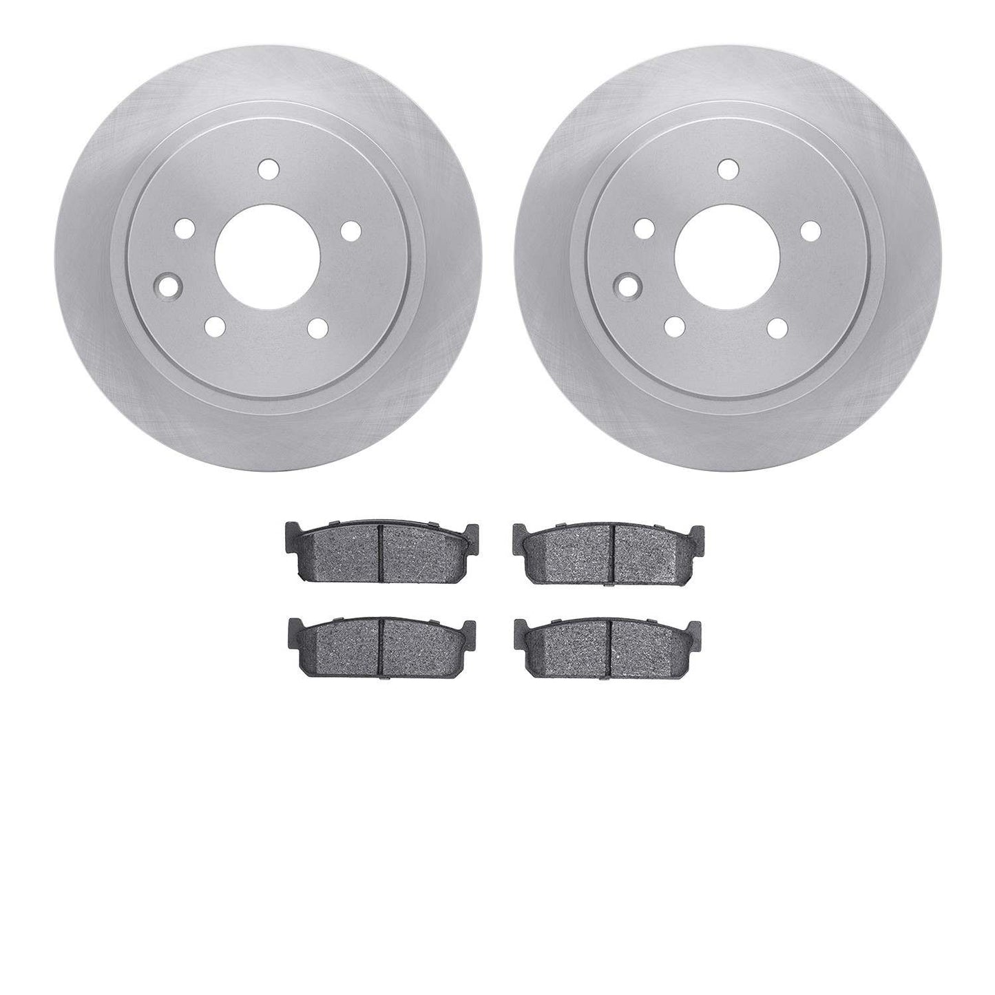 Dynamic Friction Company Disc Brake Pad and Rotor / Drum Brake Shoe and Drum Kit 6302-68007
