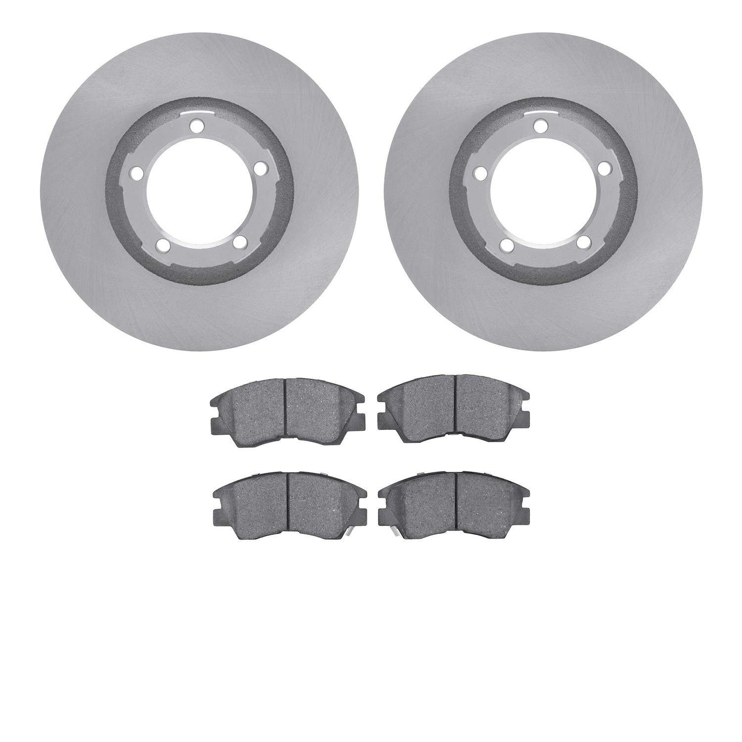 Dynamic Friction Company Disc Brake Pad and Rotor / Drum Brake Shoe and Drum Kit 6302-72024