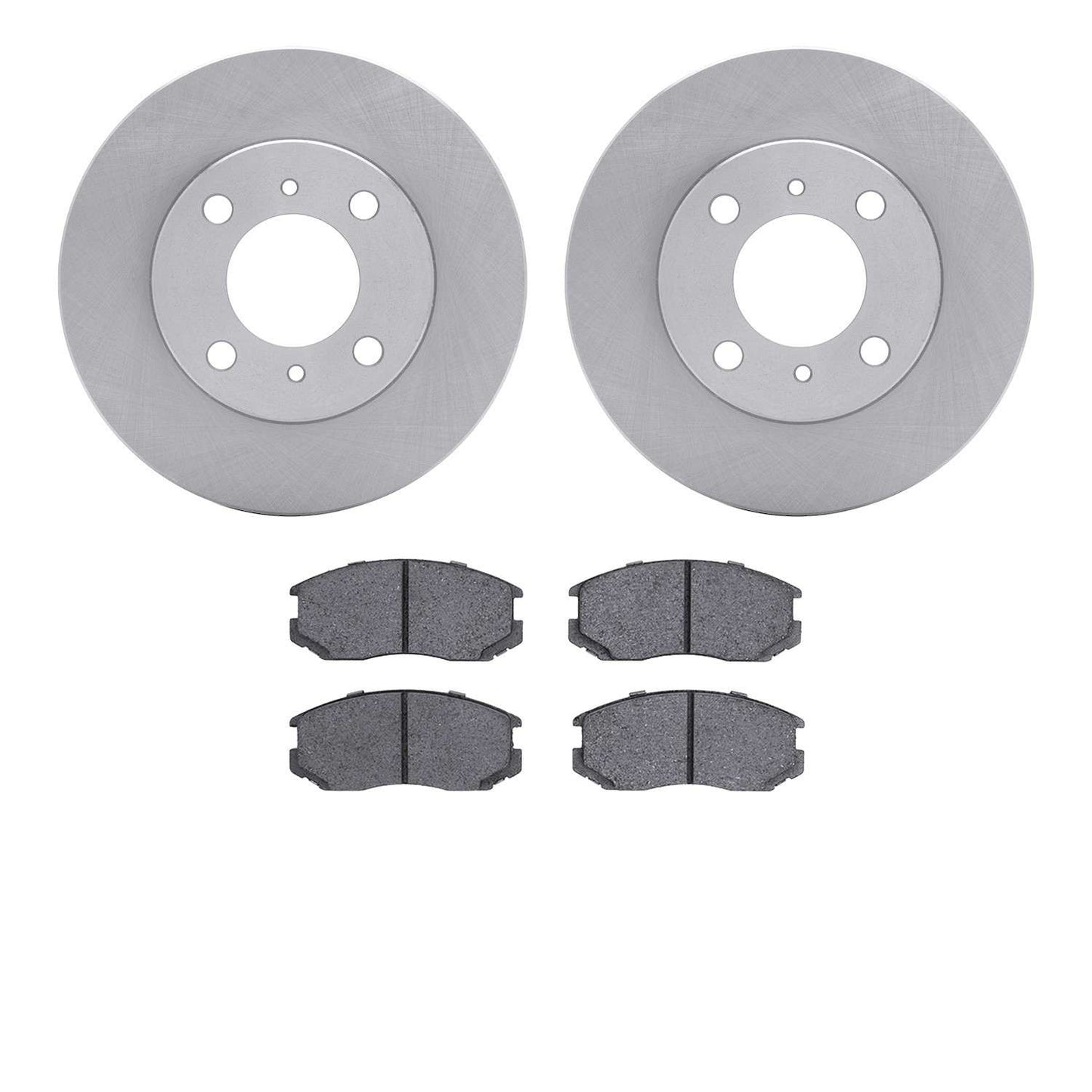 Dynamic Friction Company Disc Brake Pad and Rotor / Drum Brake Shoe and Drum Kit 6302-72062