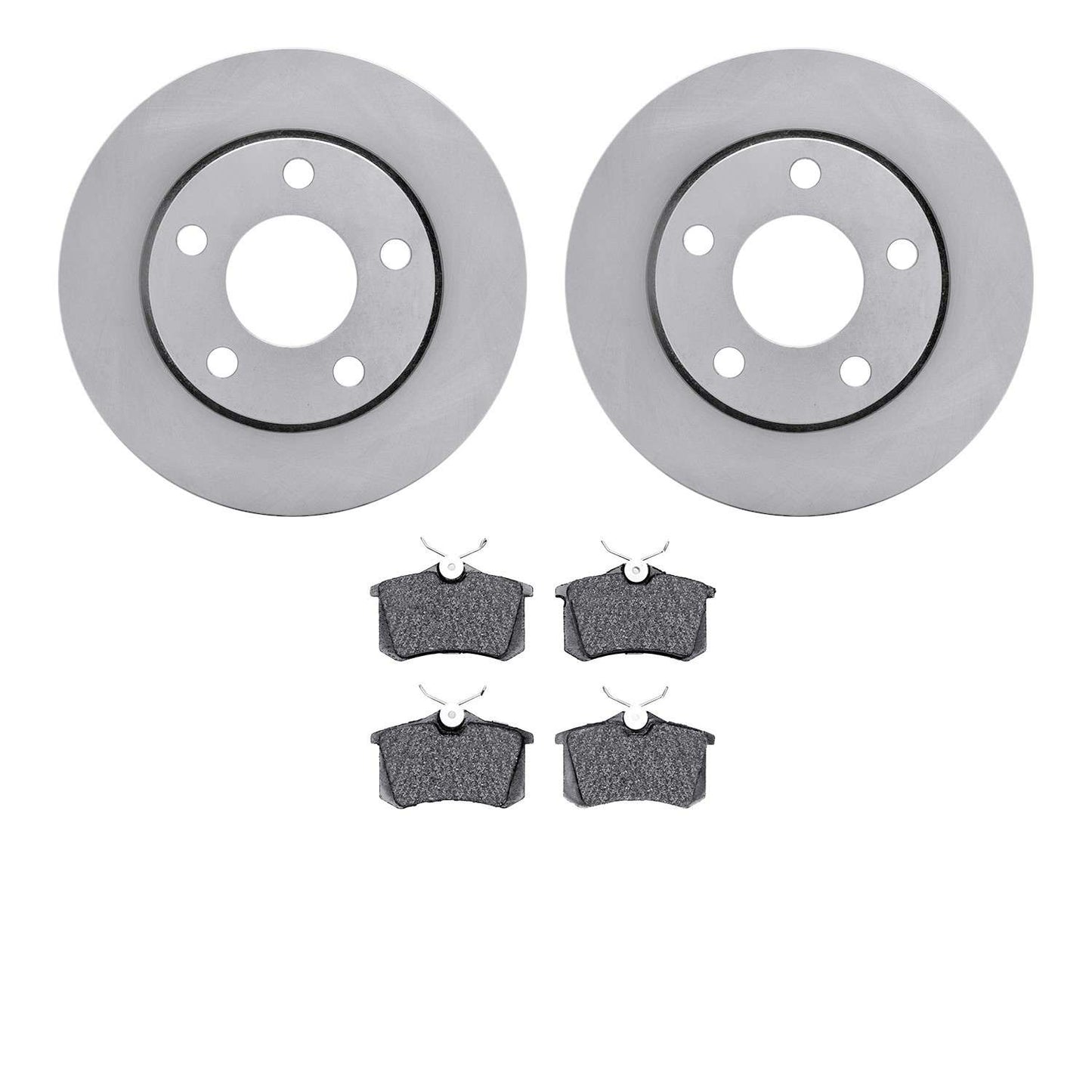 Dynamic Friction Company Disc Brake Pad and Rotor / Drum Brake Shoe and Drum Kit 6302-73020
