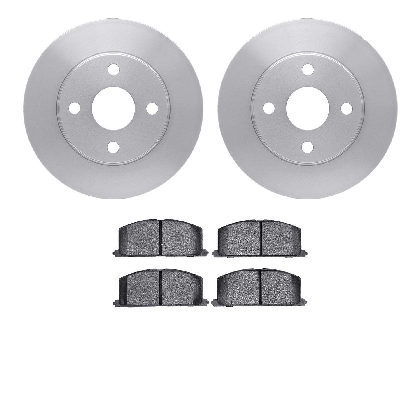 Dynamic Friction Company Disc Brake Pad and Rotor / Drum Brake Shoe and Drum Kit 6302-76039