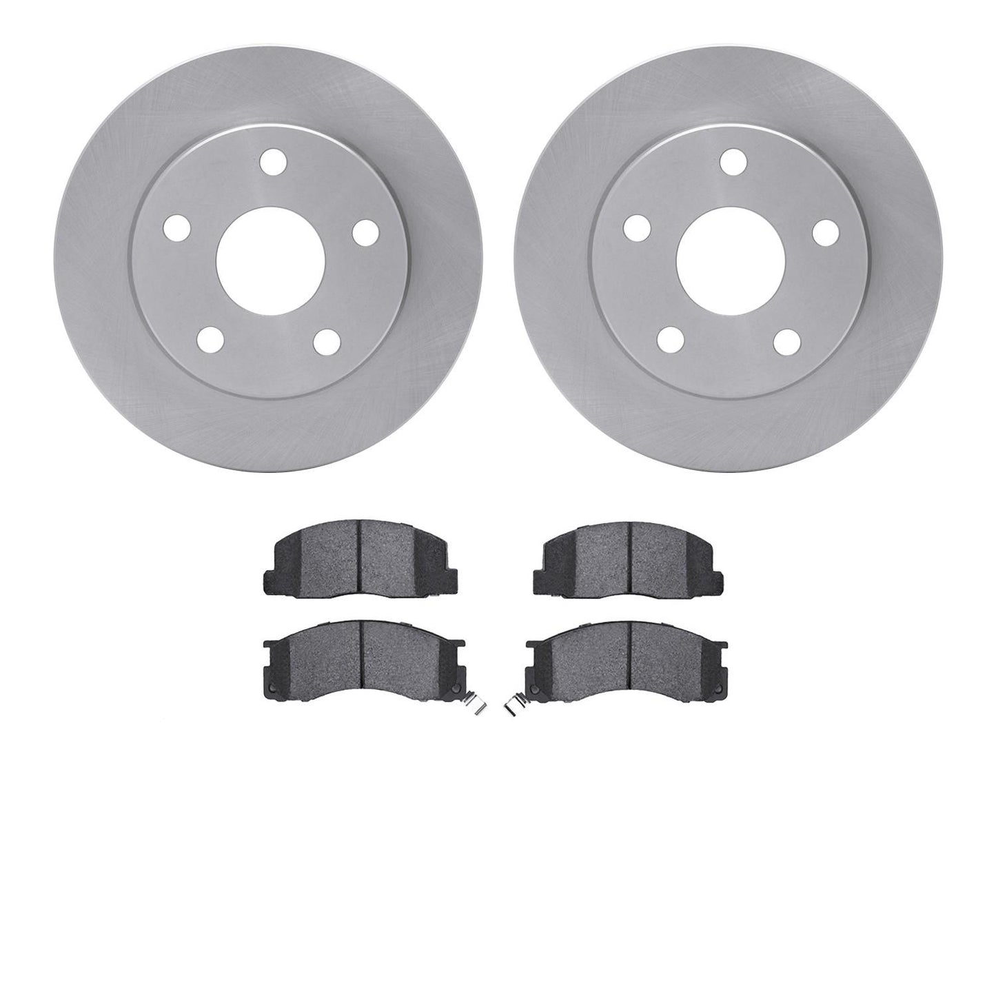 Dynamic Friction Company Disc Brake Pad and Rotor / Drum Brake Shoe and Drum Kit 6302-76084