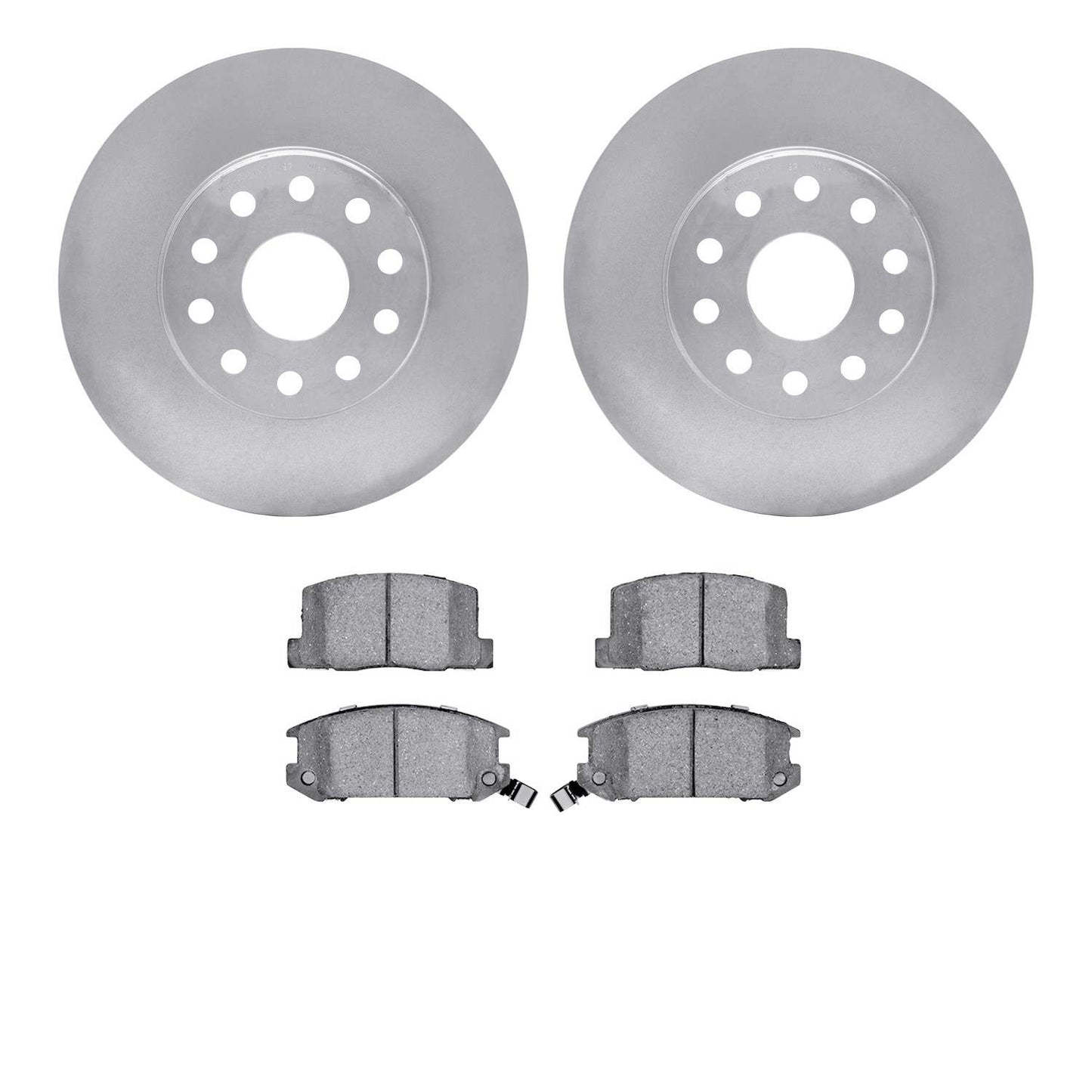 Dynamic Friction Company Disc Brake Pad and Rotor / Drum Brake Shoe and Drum Kit 6302-76109