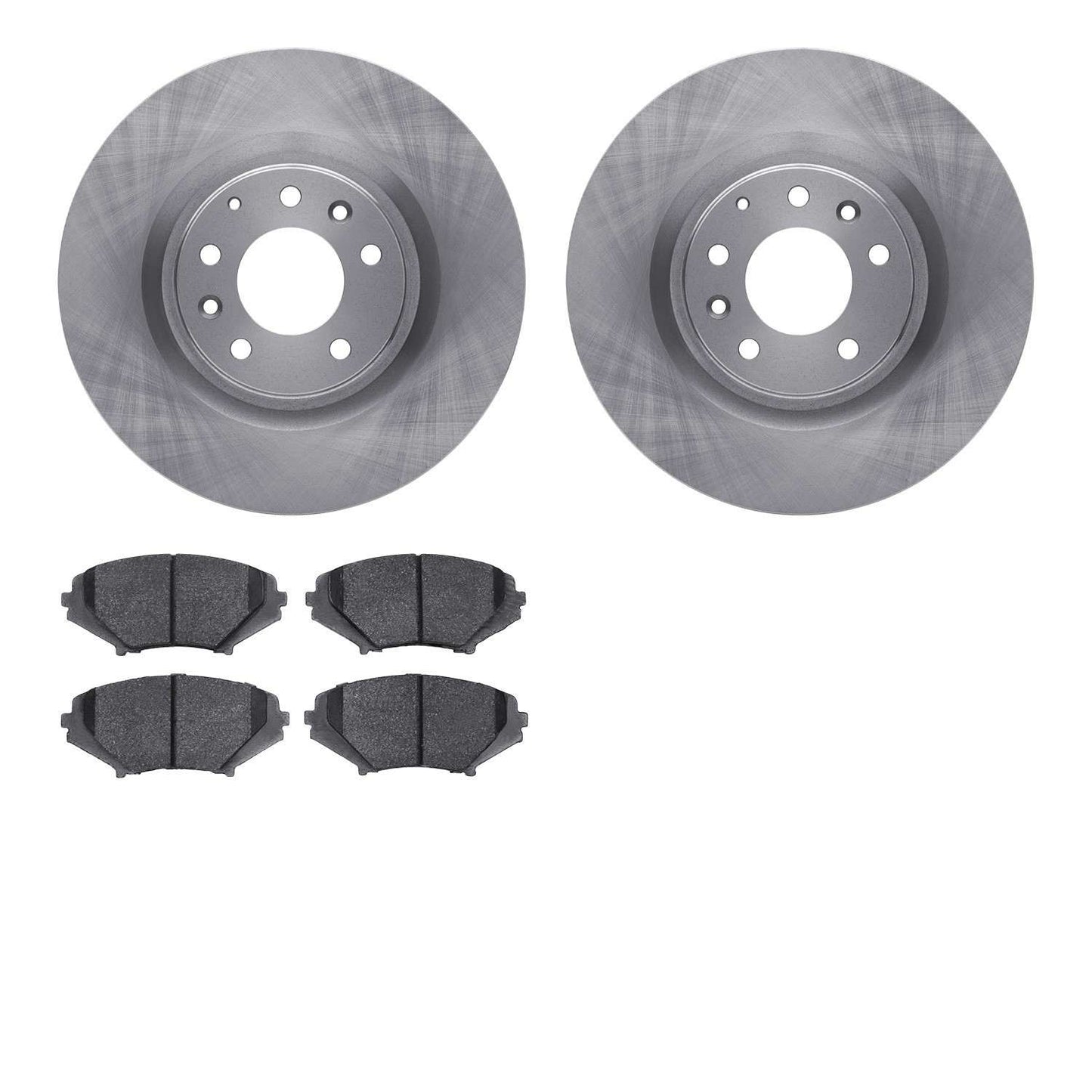 Dynamic Friction Company Disc Brake Pad and Rotor / Drum Brake Shoe and Drum Kit 6302-80055