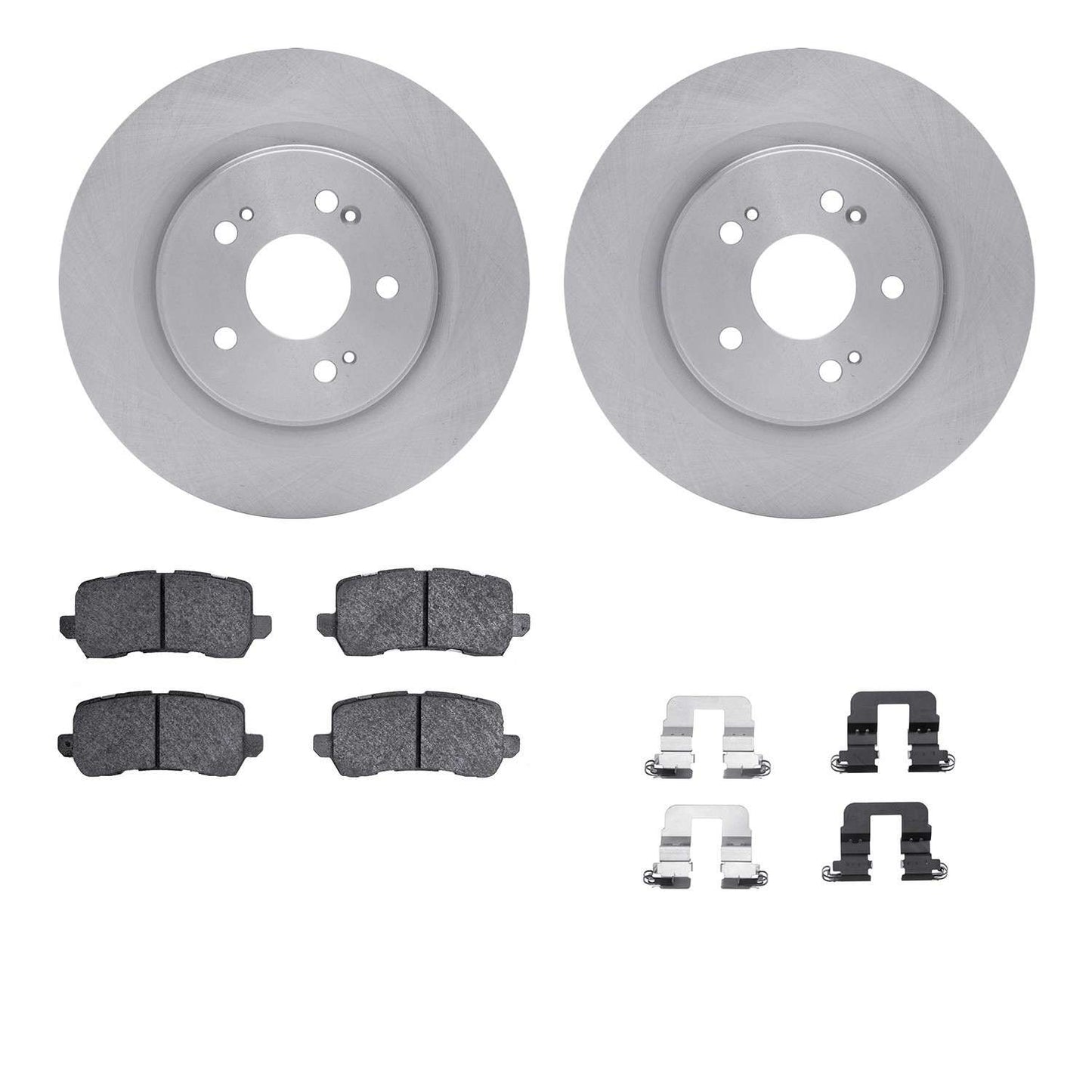 Dynamic Friction Company Disc Brake Pad and Rotor / Drum Brake Shoe and Drum Kit 6312-59099