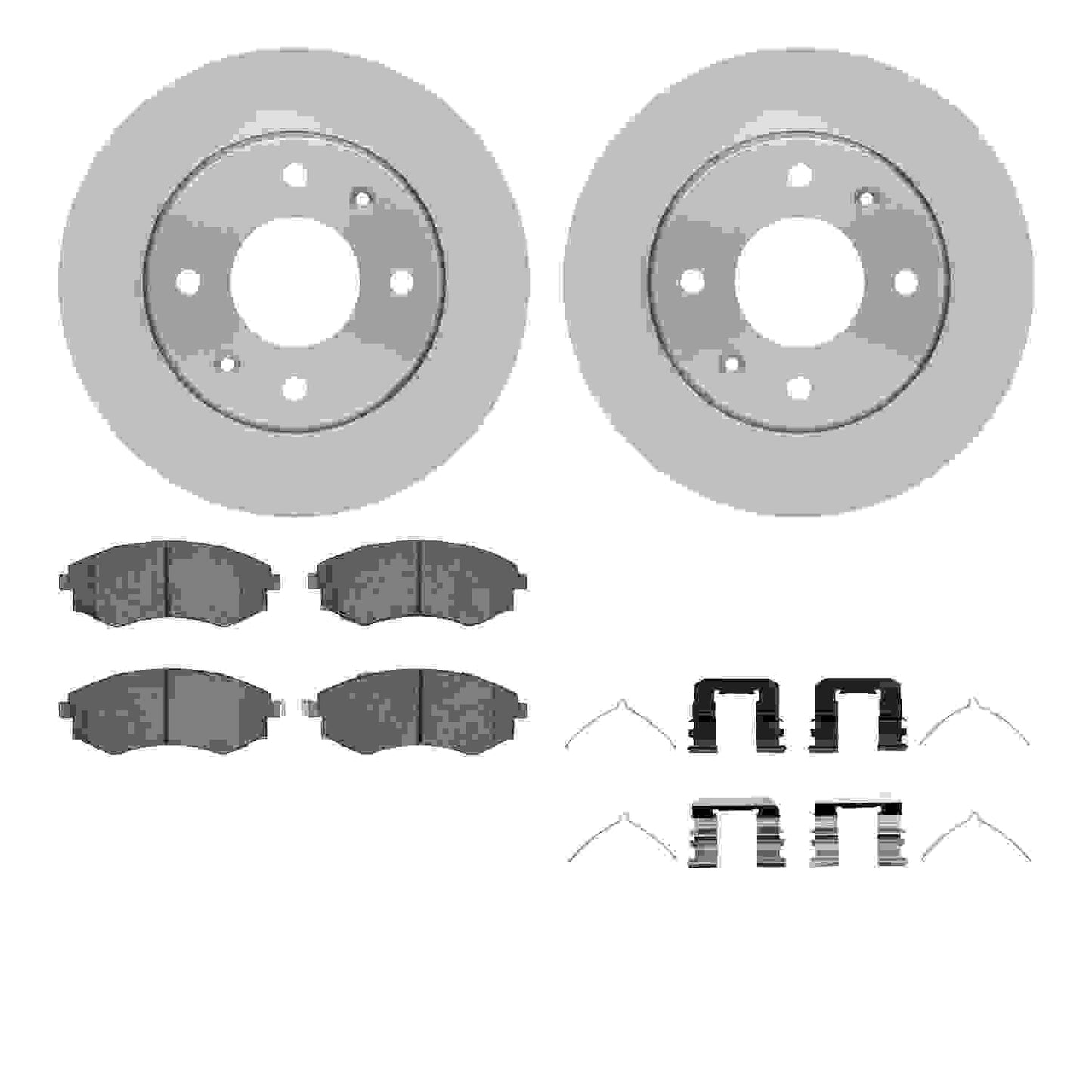 Dynamic Friction Company Disc Brake Kit 6512-03183