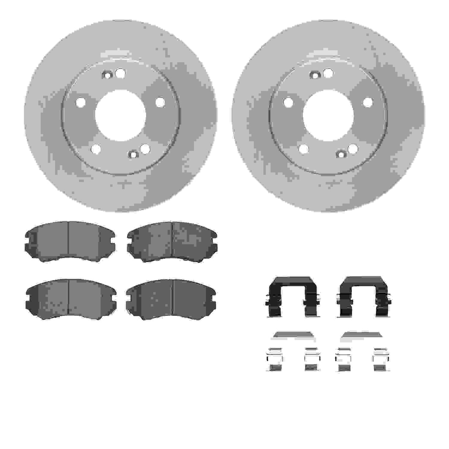 Dynamic Friction Company Disc Brake Kit 6512-21086