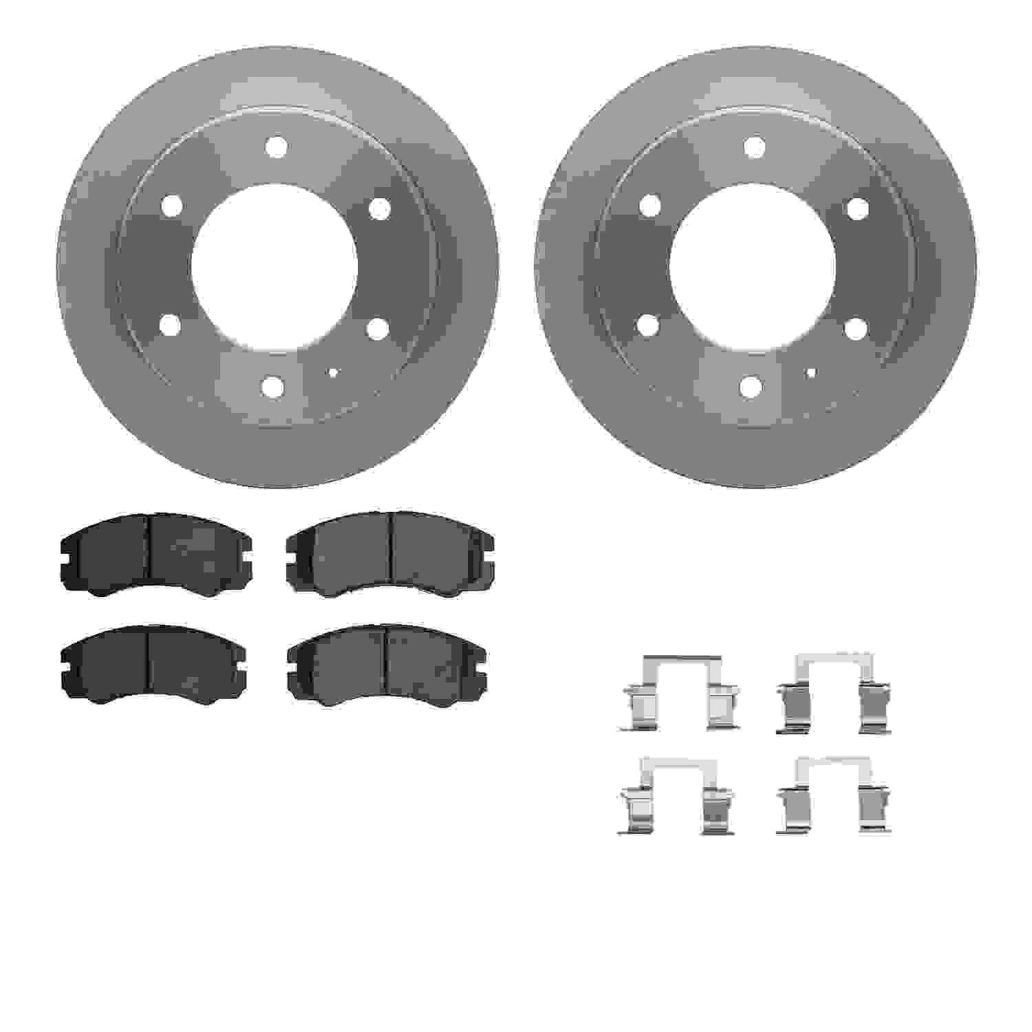 Dynamic Friction Company Disc Brake Kit 6512-37031