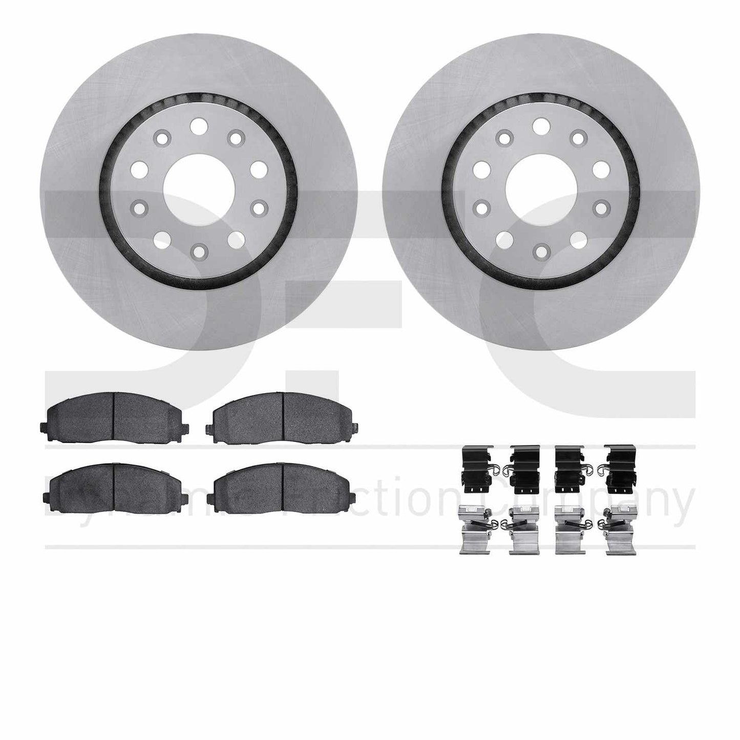Dynamic Friction Company Disc Brake Kit 6512-42210
