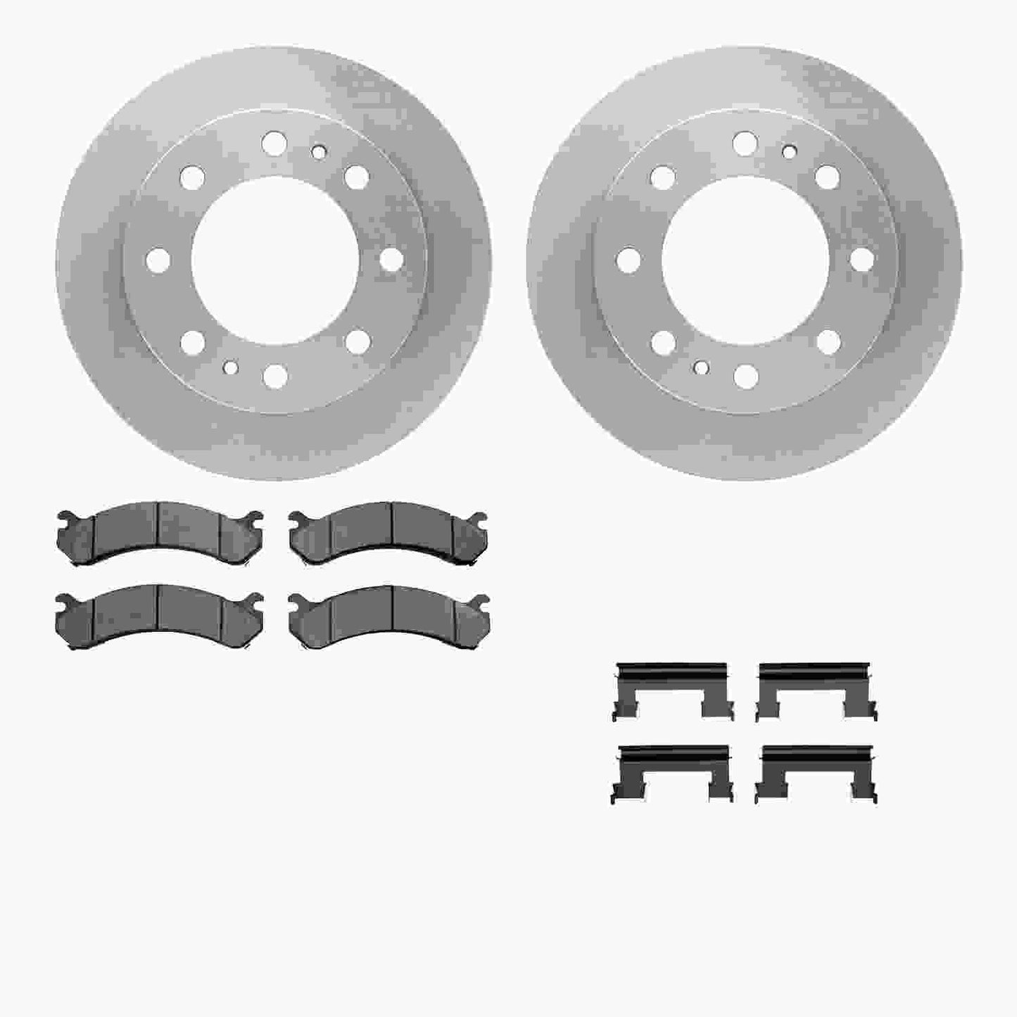 Dynamic Friction Company Disc Brake Kit 6512-48322