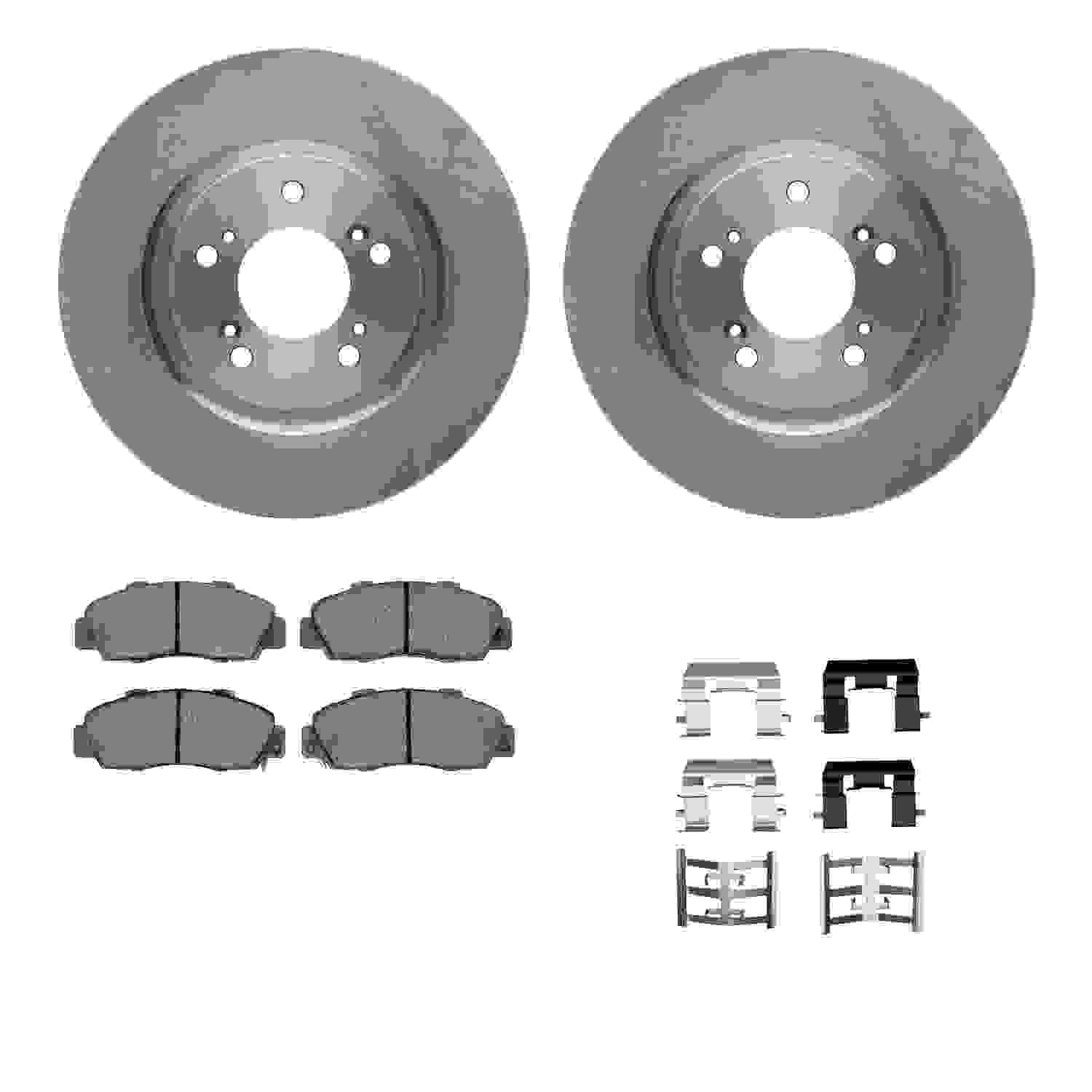 Dynamic Friction Company Disc Brake Kit 6512-58067