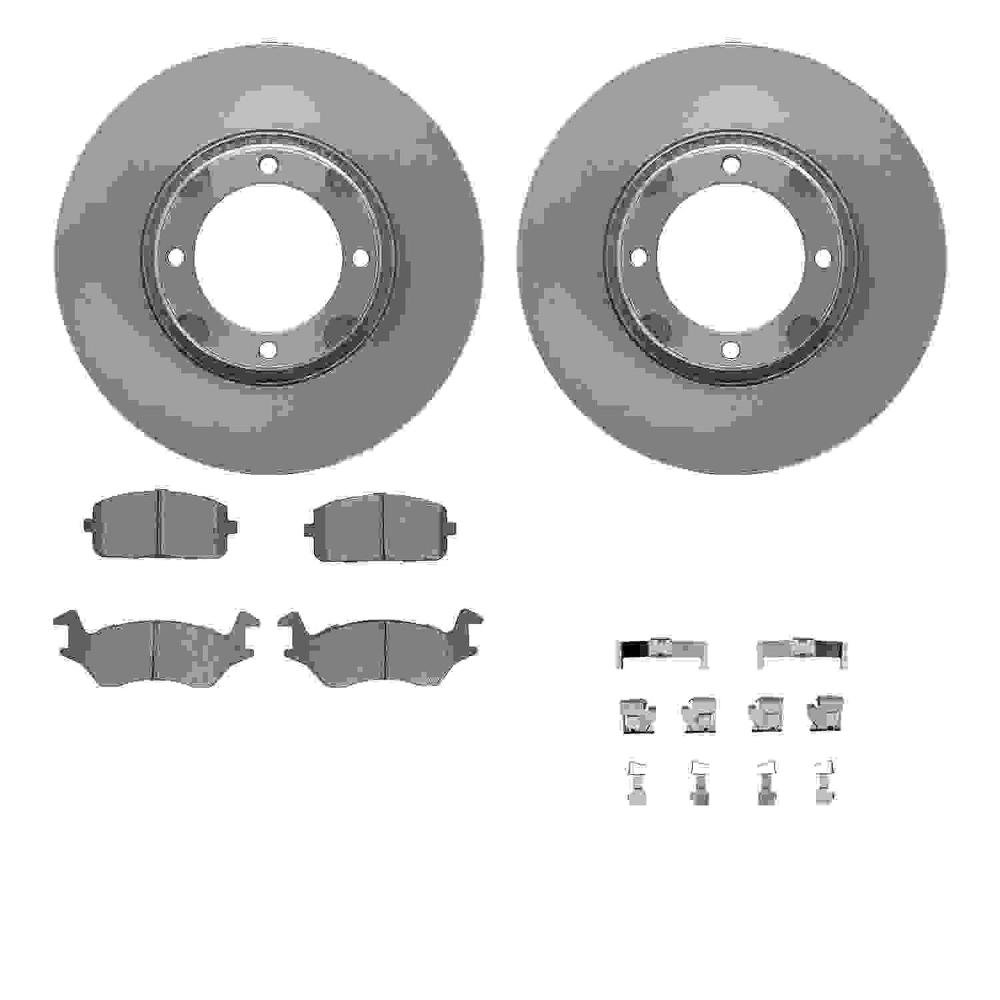 Dynamic Friction Company Disc Brake Kit 6512-76105