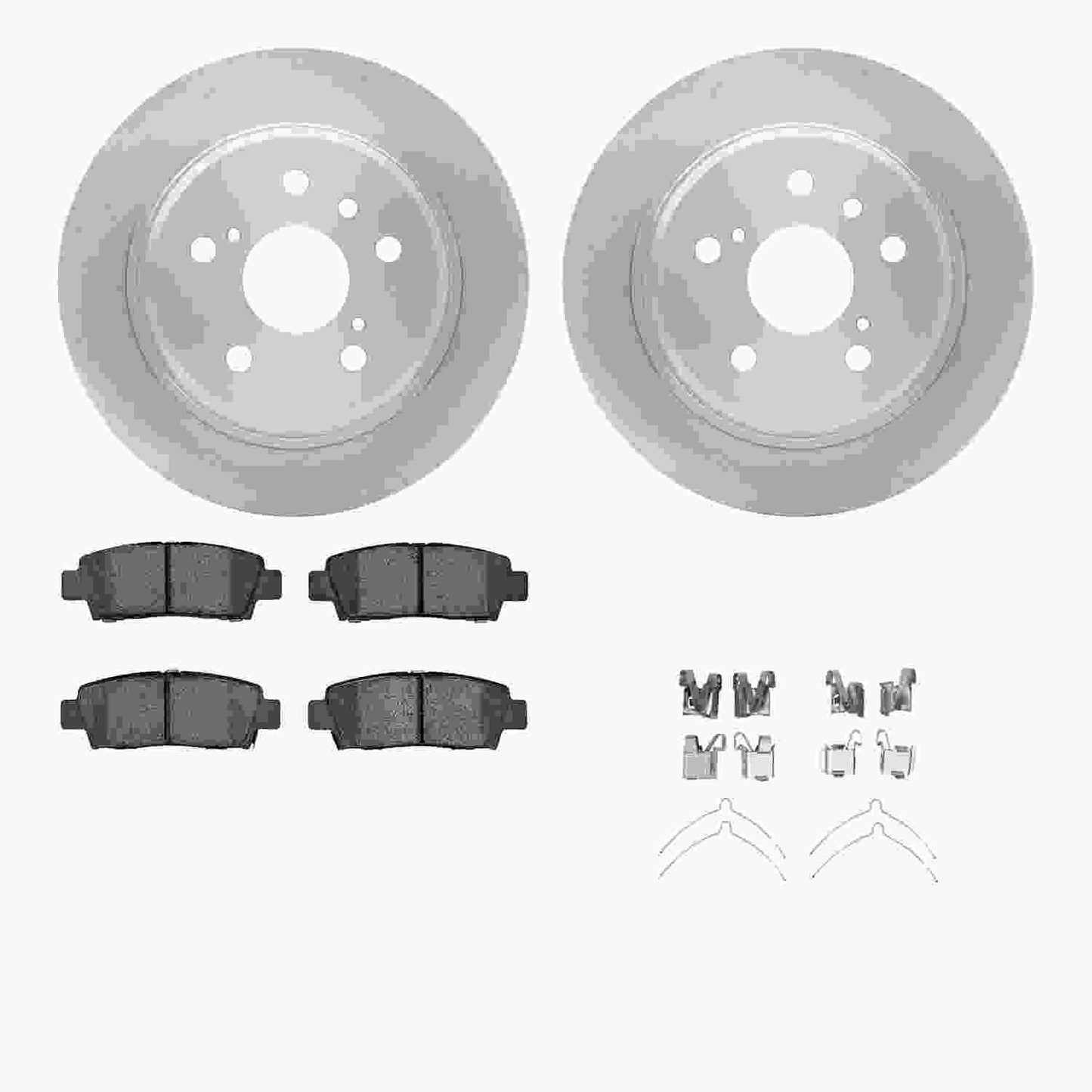 Dynamic Friction Company Disc Brake Kit 6512-76383