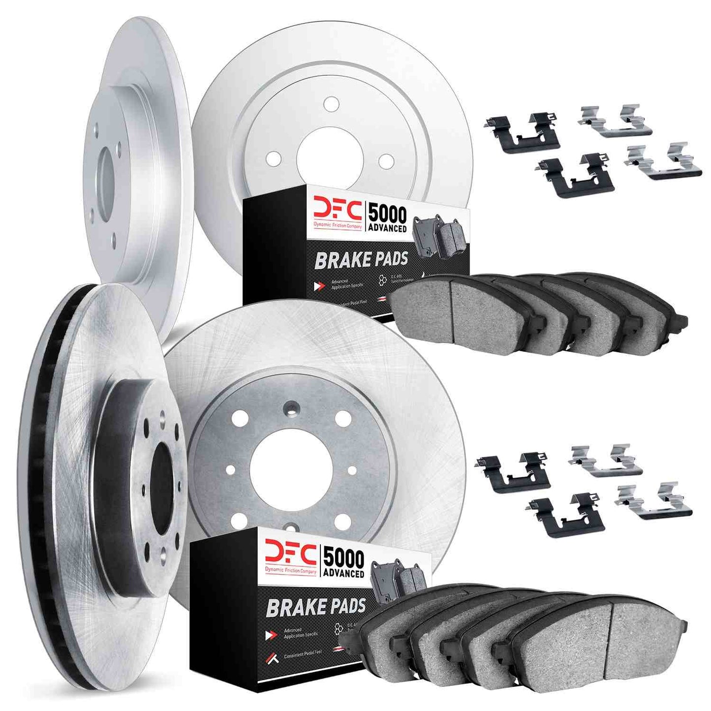Dynamic Friction Company Disc Brake Kit 6514-67003