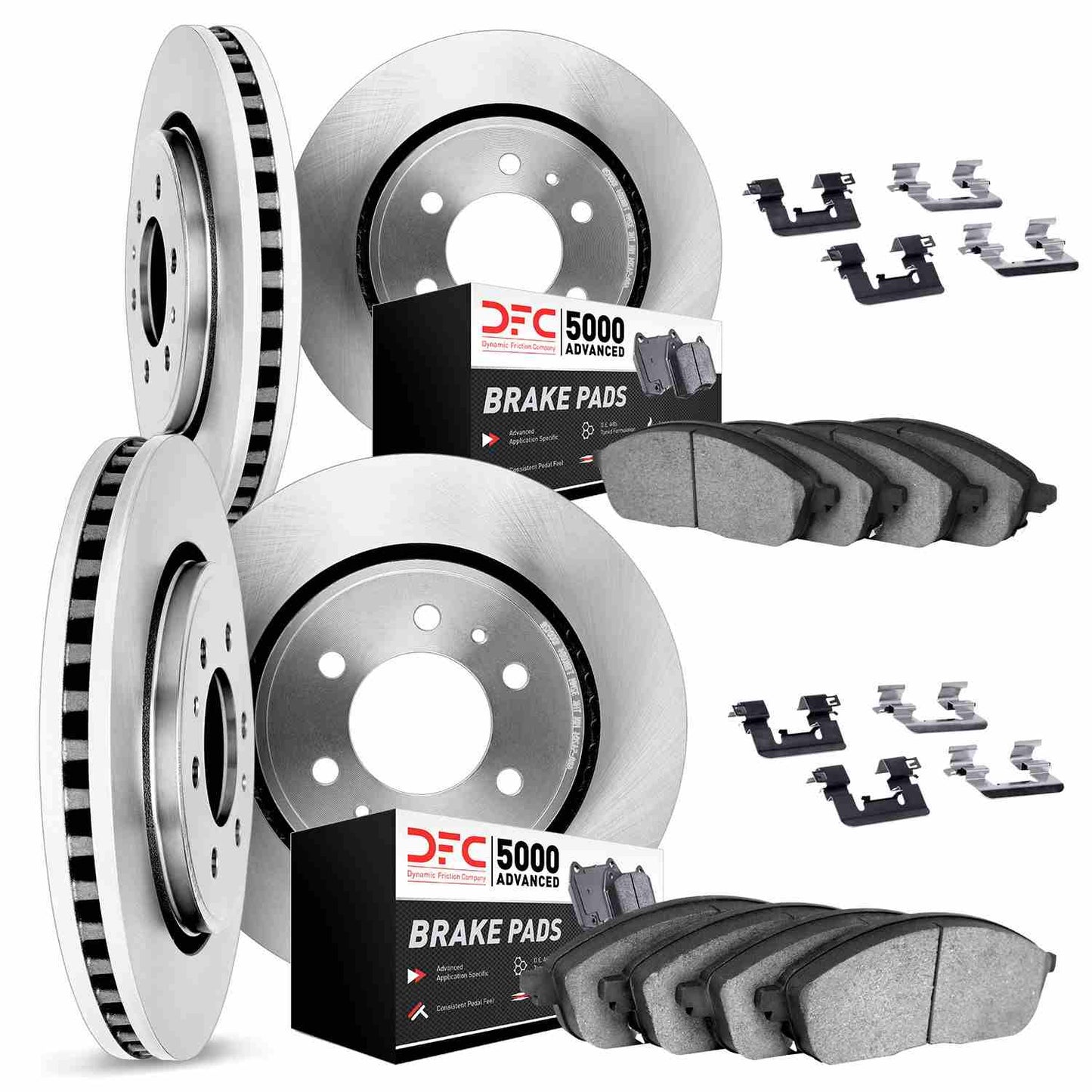 Dynamic Friction Company Disc Brake Kit 6514-76039