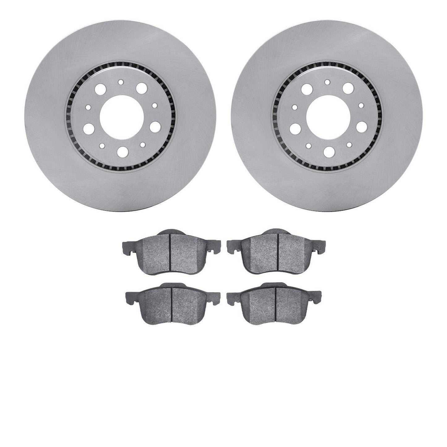 Dynamic Friction Company Disc Brake Rotor Set 6602-27107