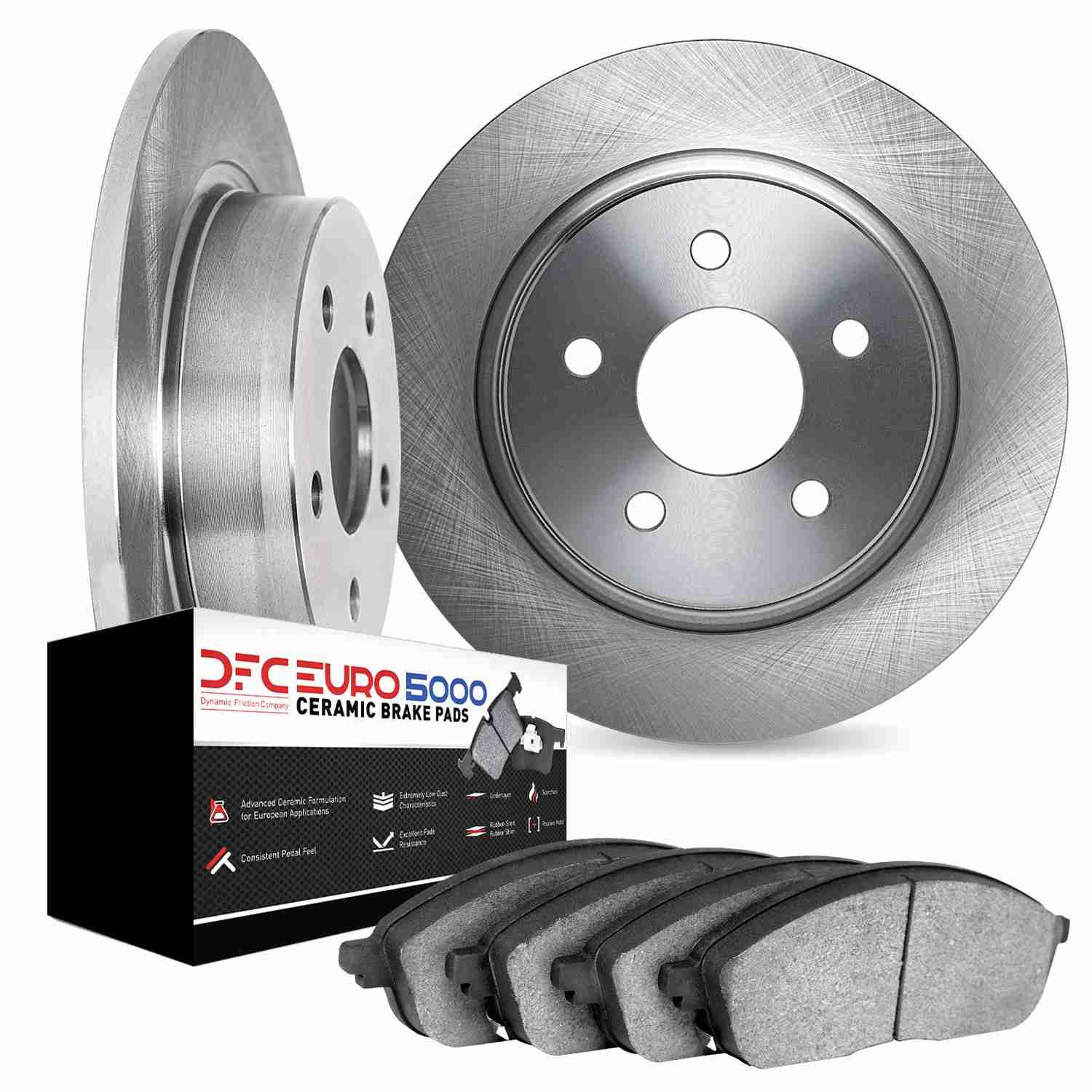 Dynamic Friction Company Disc Brake Rotor Set 6602-32053