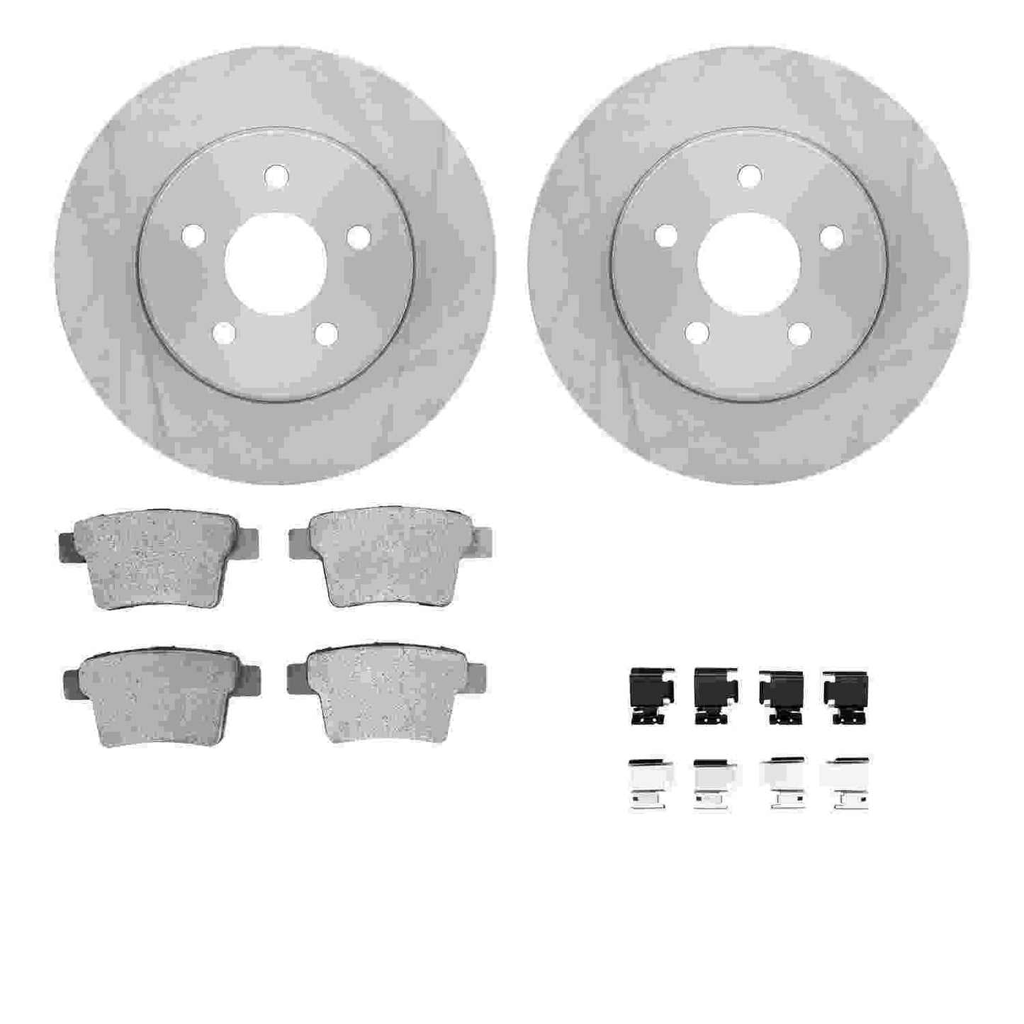 Dynamic Friction Company Disc Brake Kit 6612-20035