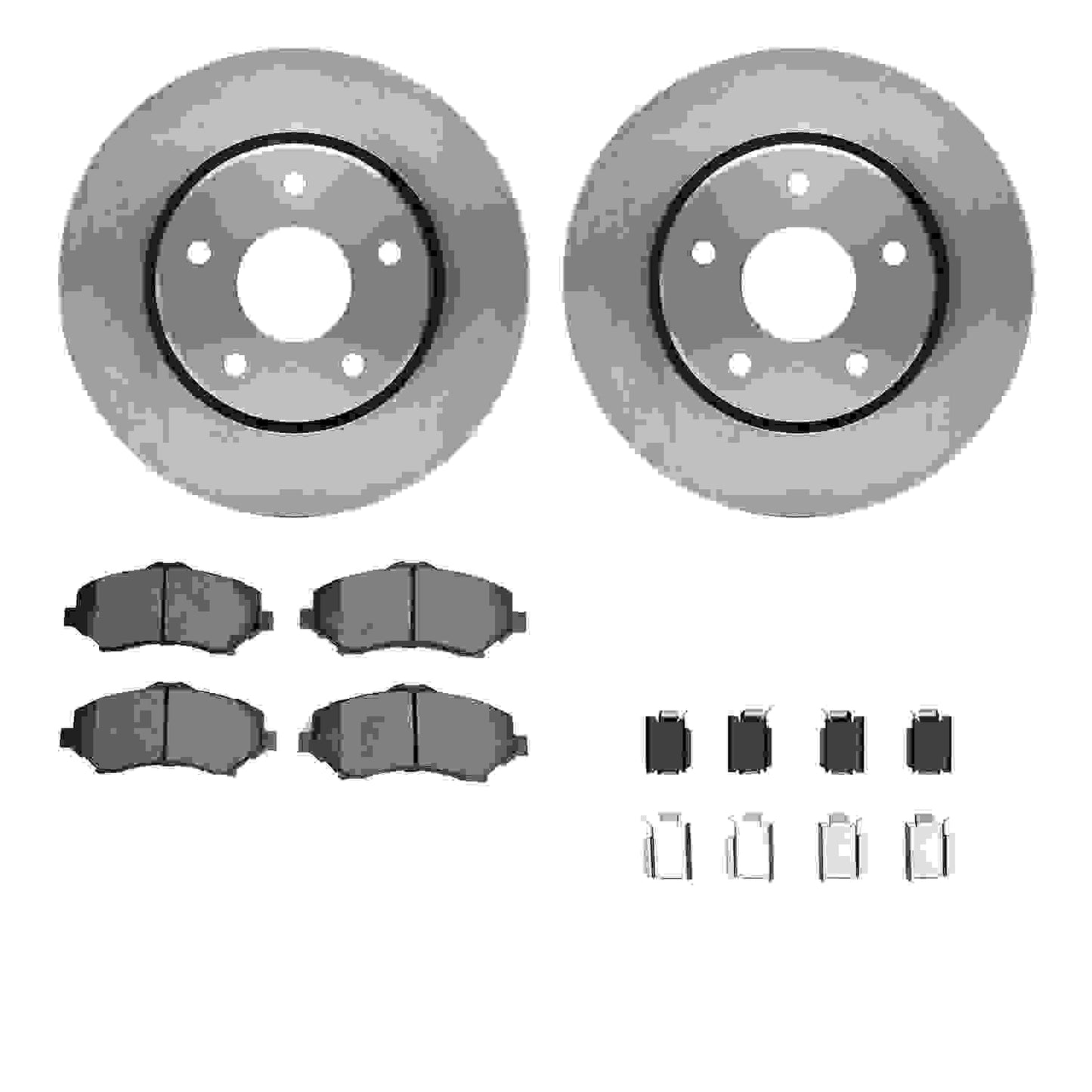 Dynamic Friction Company Disc Brake Kit 6612-40005