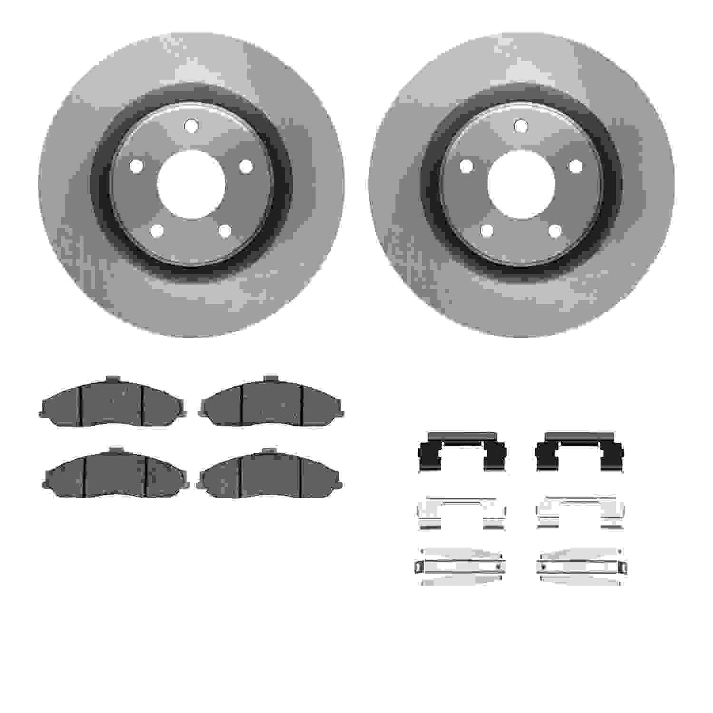 Dynamic Friction Company Disc Brake Kit 6612-46032