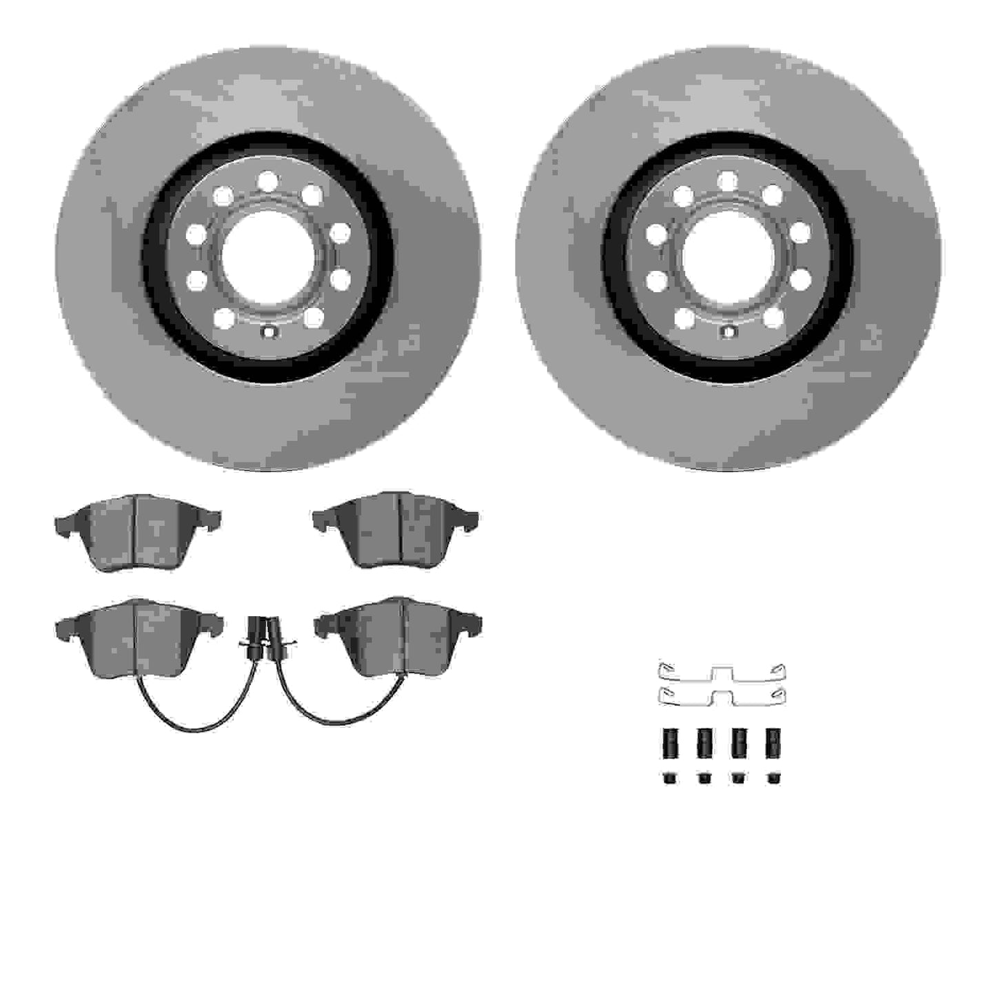 Dynamic Friction Company Disc Brake Kit 6612-73143
