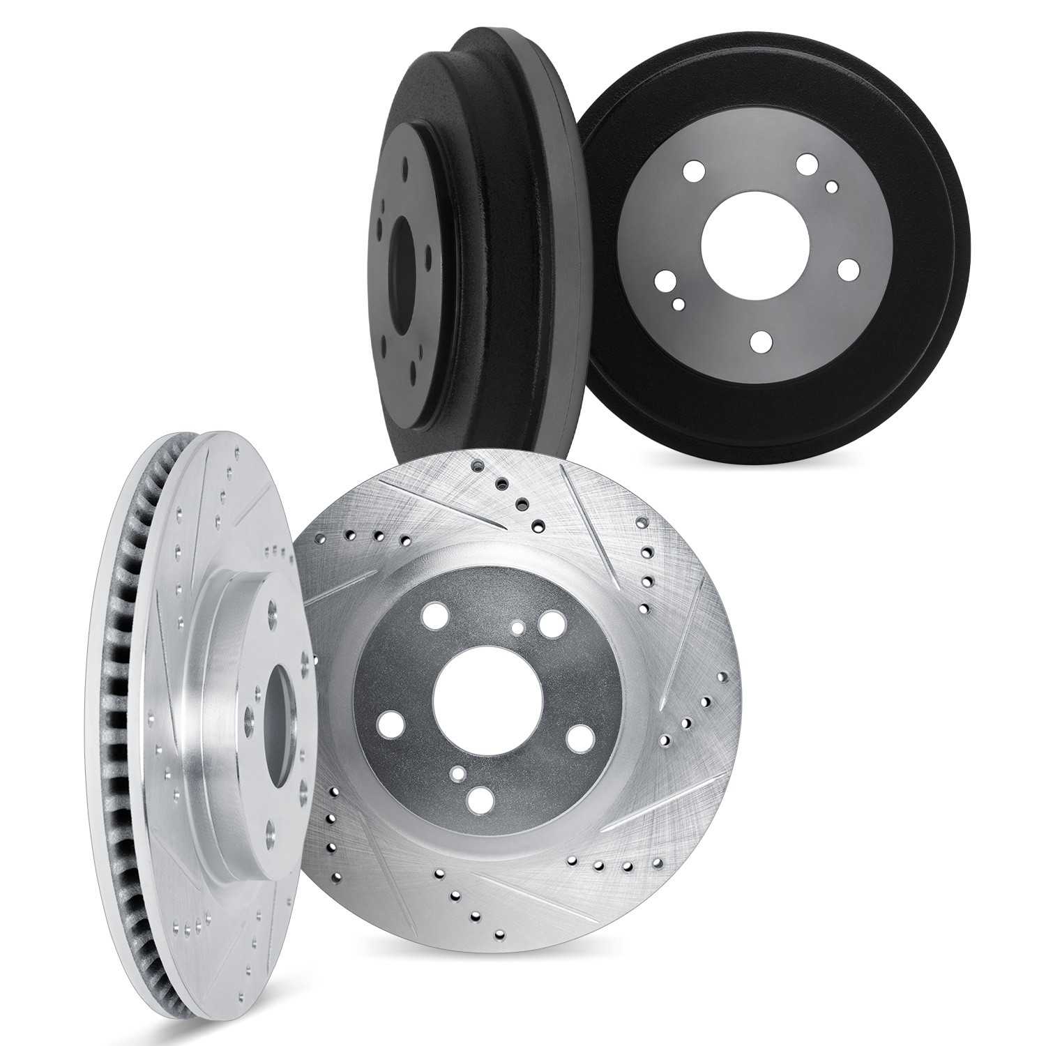 Dynamic Friction Company Disc Brake Rotor Set 7004-56018