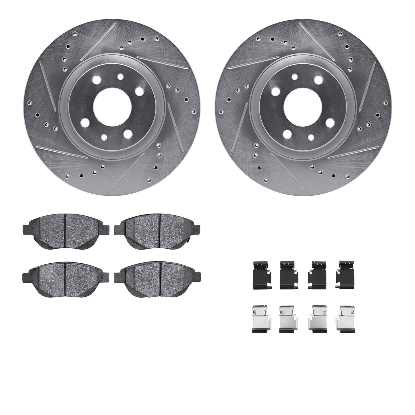 Dynamic Friction Company Disc Brake Kit 7312-07010