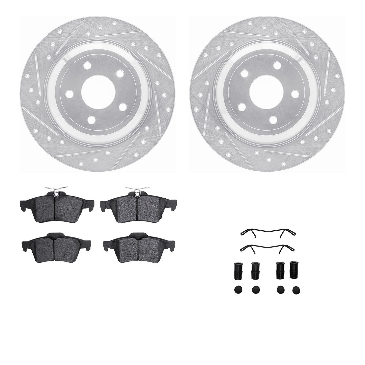 Dynamic Friction Company Disc Brake Kit 7312-54206
