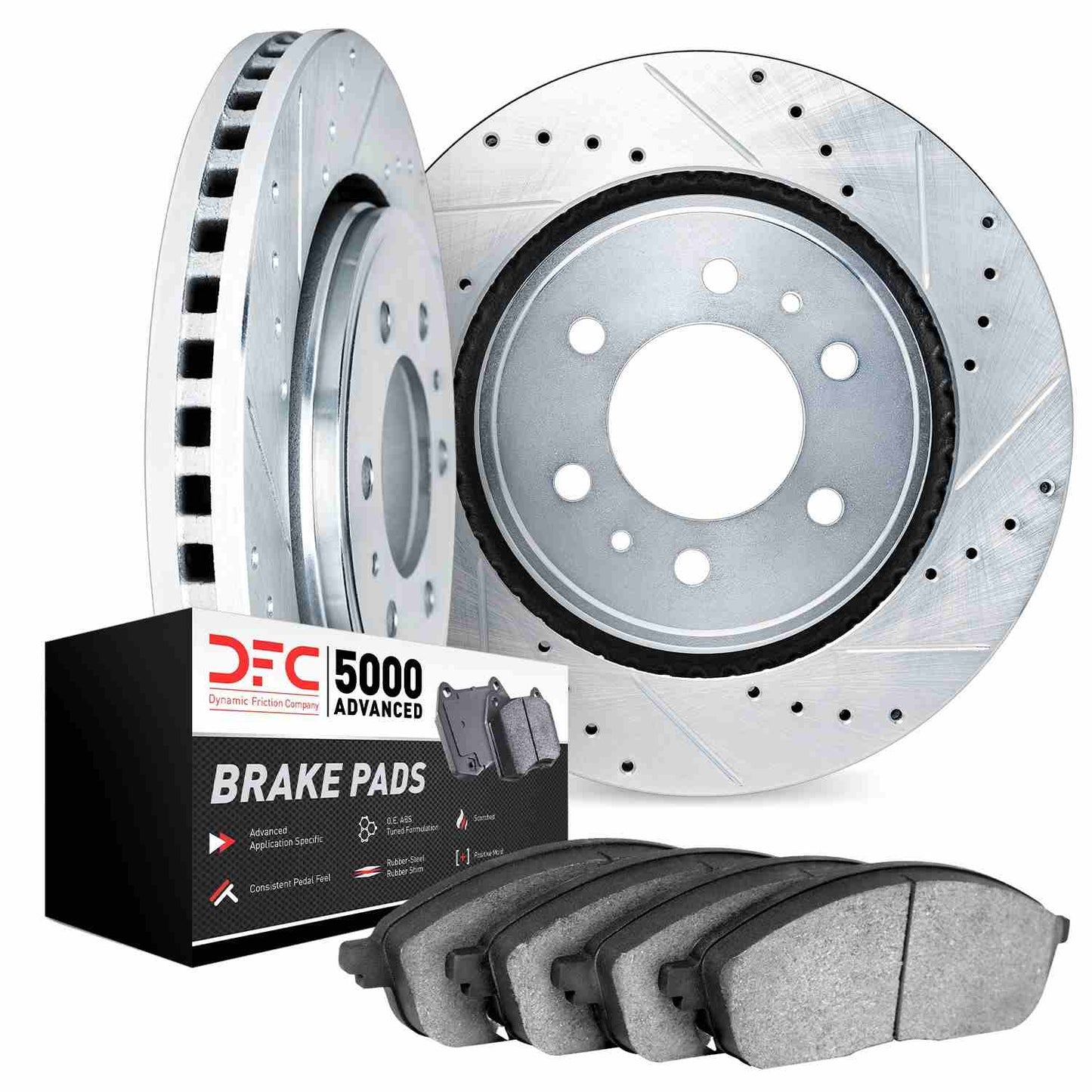 Dynamic Friction Company Disc Brake Kit 7502-67077