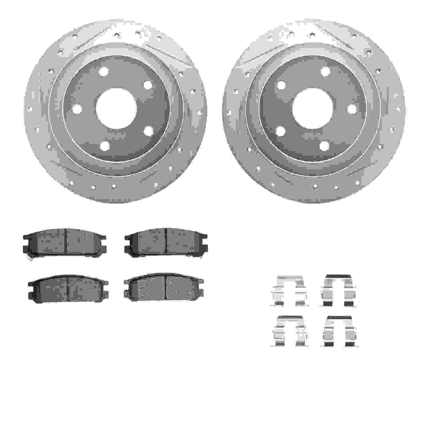 Dynamic Friction Company Disc Brake Kit 7512-13013