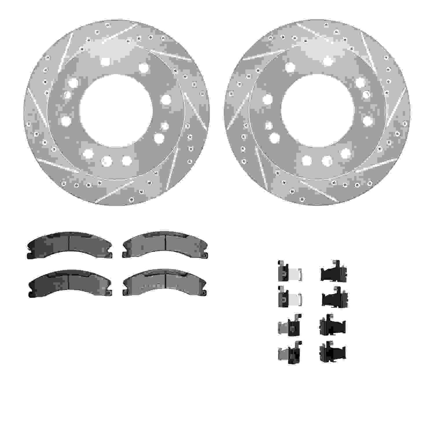 Dynamic Friction Company Disc Brake Kit 7512-48068