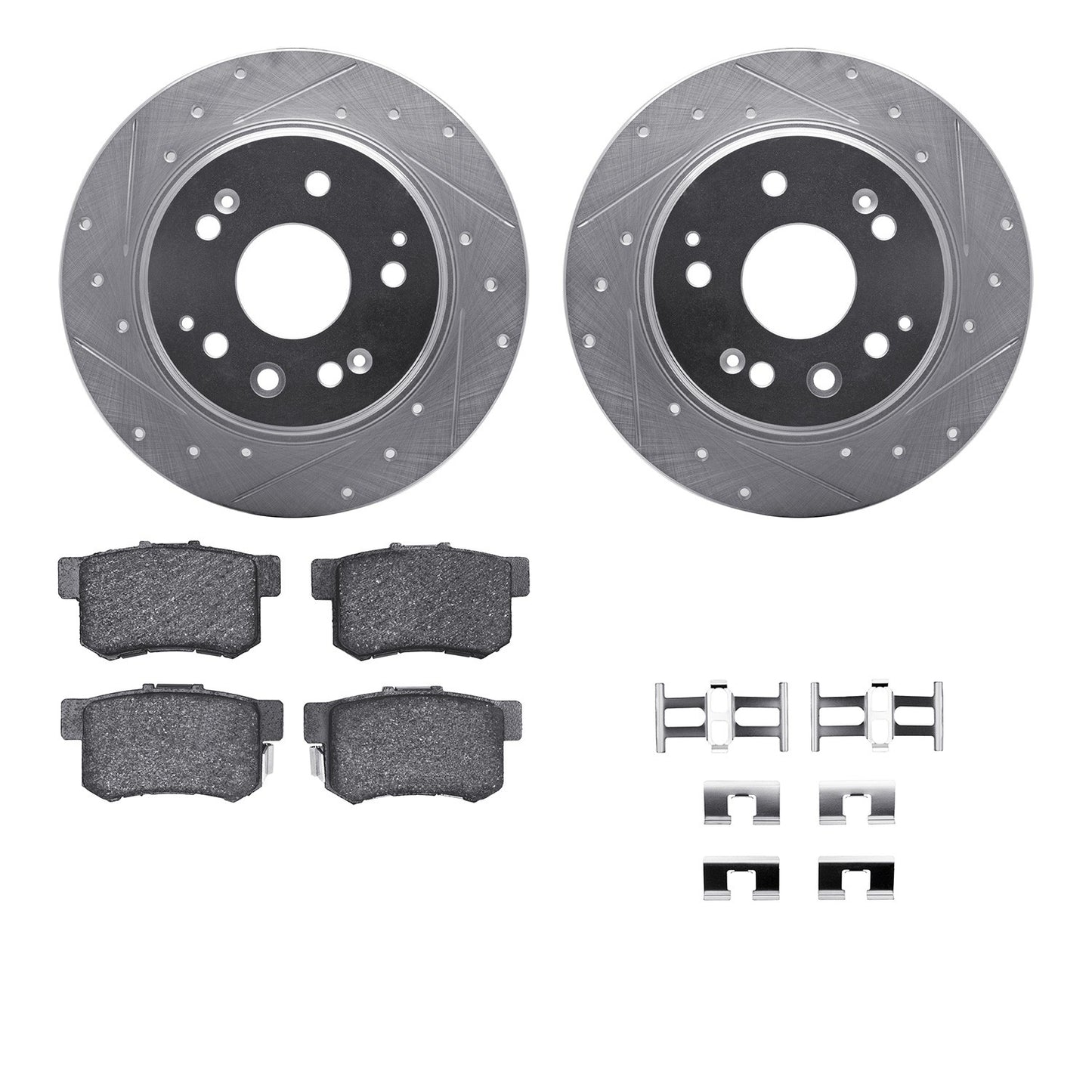 Dynamic Friction Company Disc Brake Kit 7512-58018