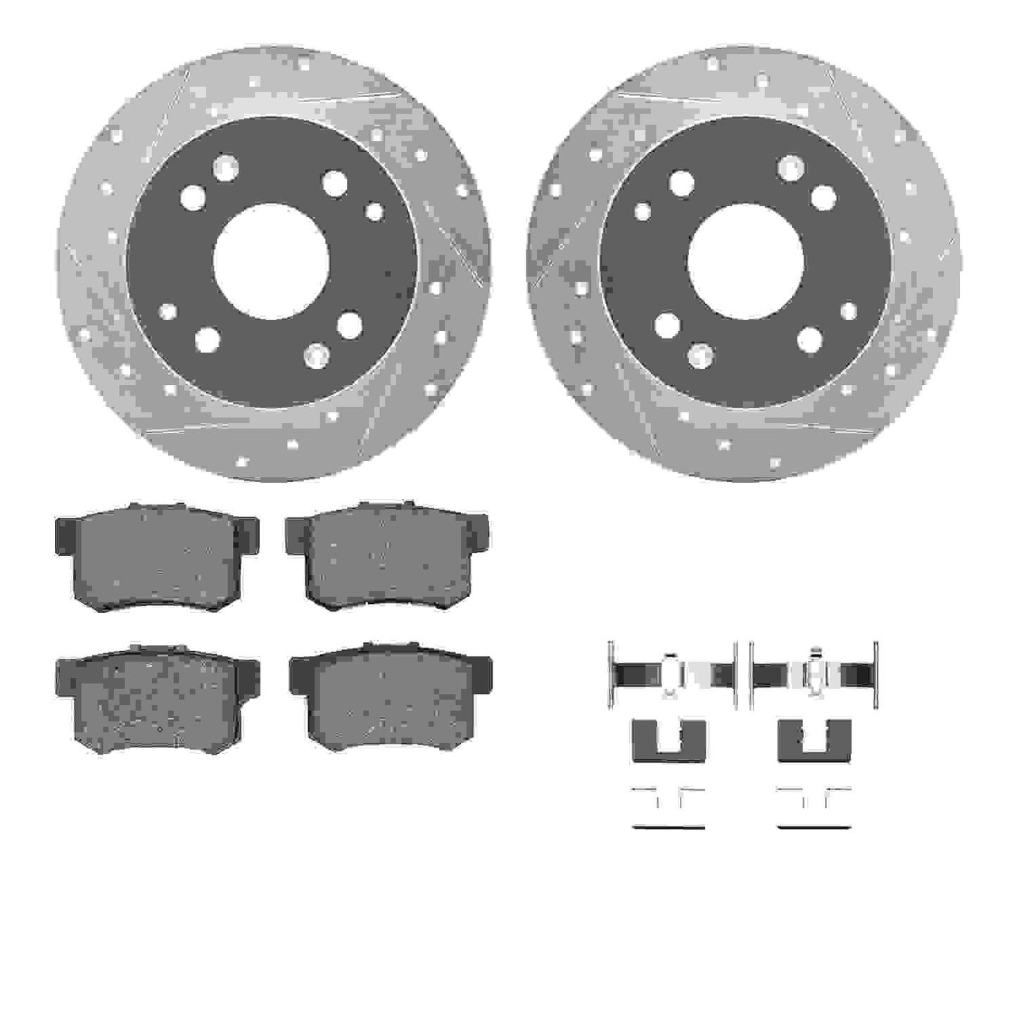 Dynamic Friction Company Disc Brake Kit 7512-59030
