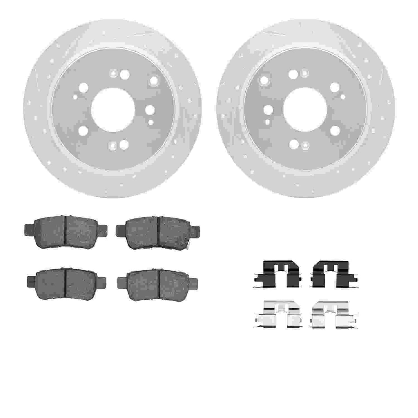 Dynamic Friction Company Disc Brake Kit 7512-59079