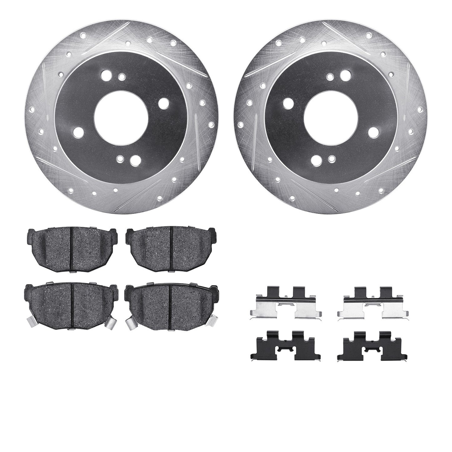 Dynamic Friction Company Disc Brake Kit 7512-67011