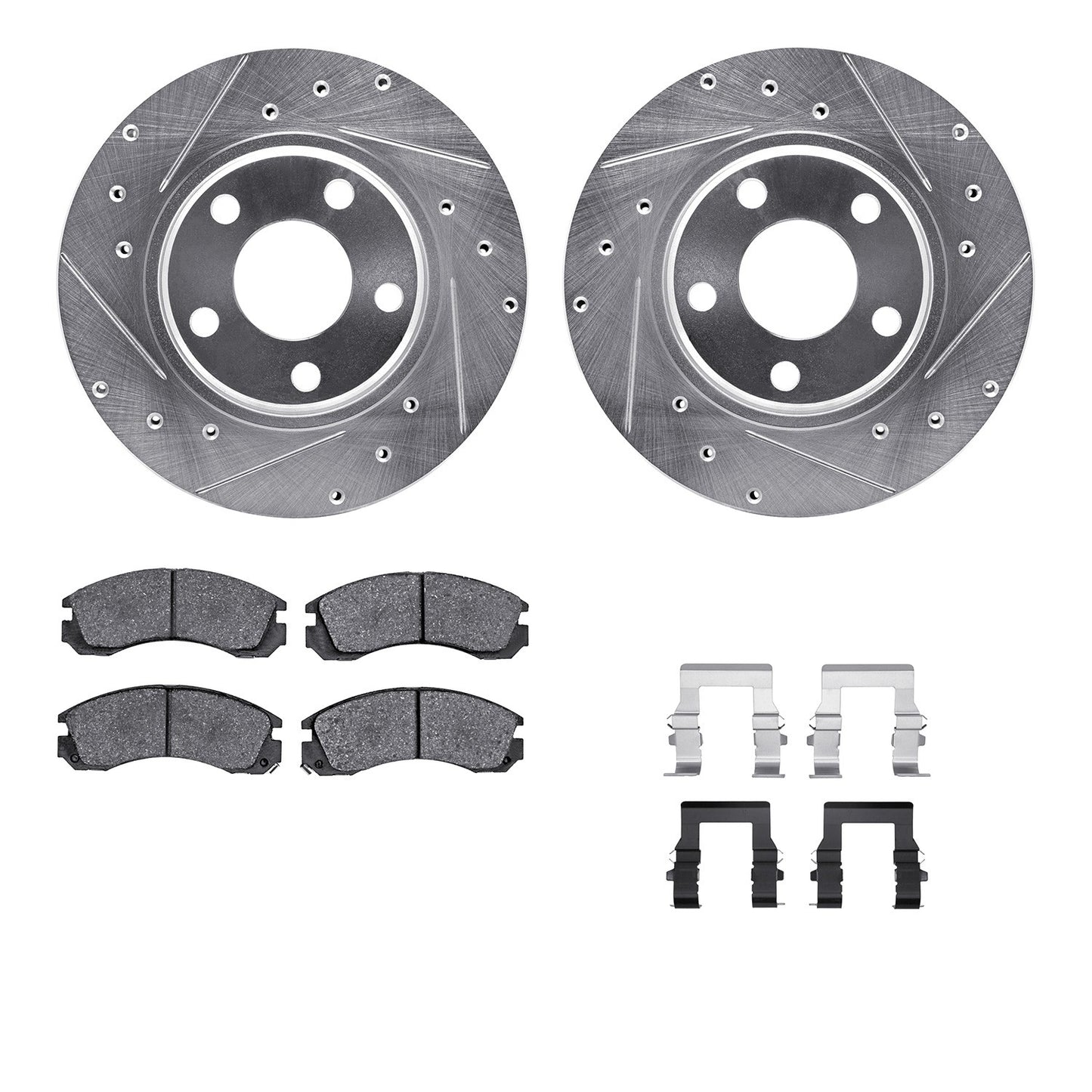 Dynamic Friction Company Disc Brake Kit 7512-72028