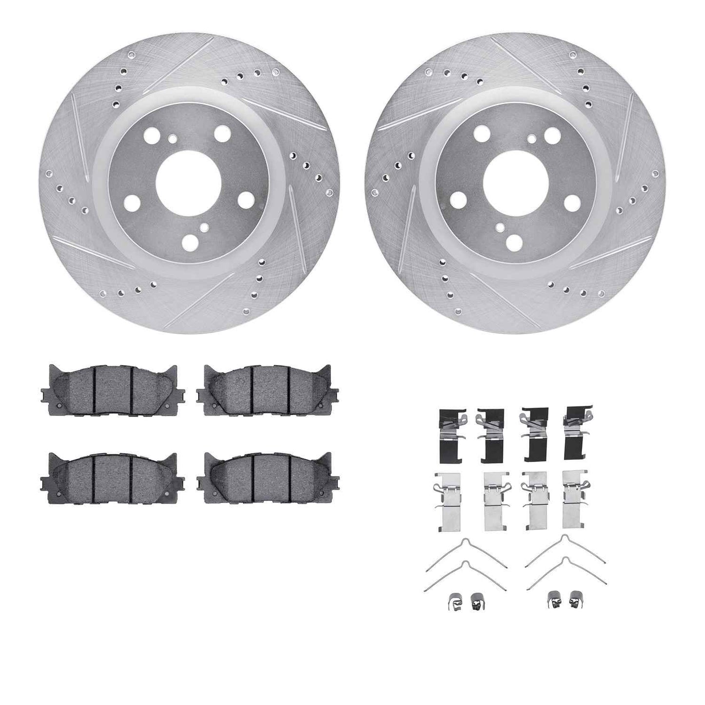 Dynamic Friction Company Disc Brake Kit 7512-76132