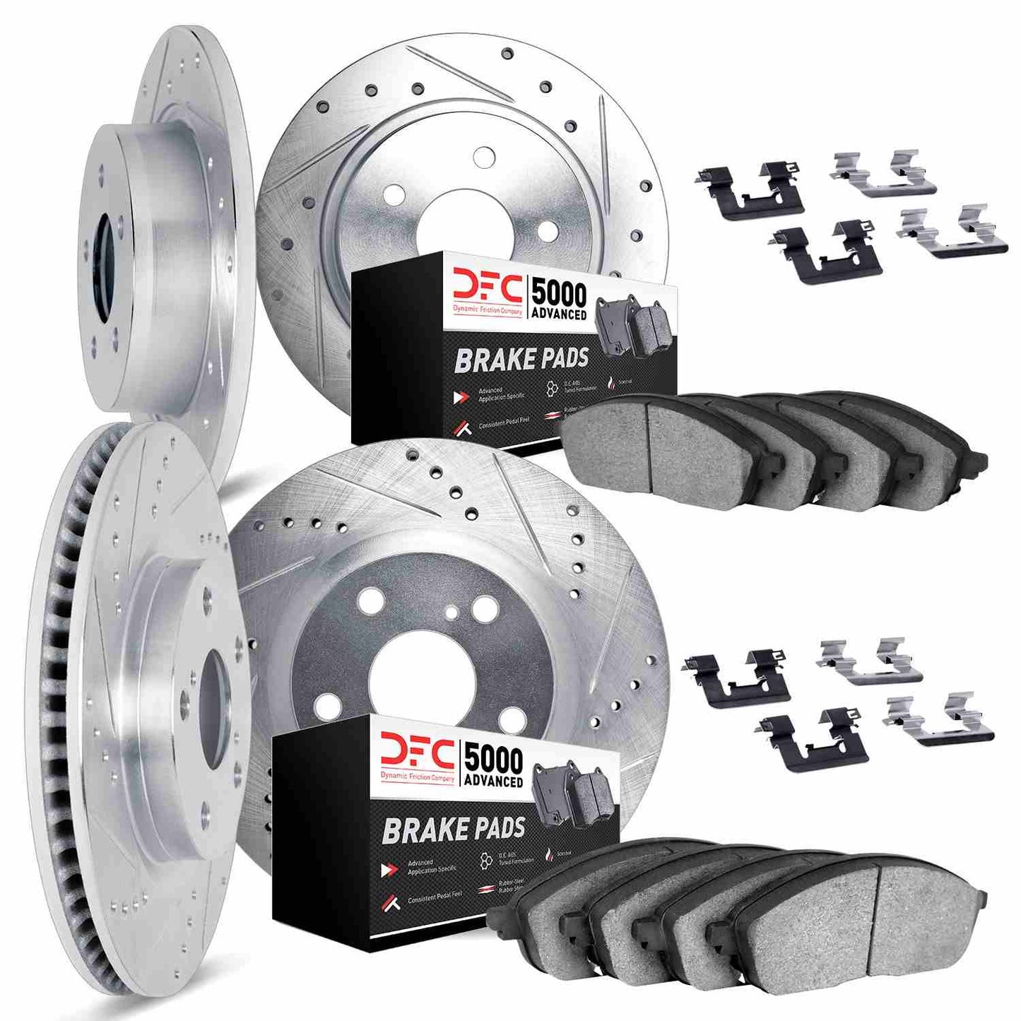 Dynamic Friction Company Disc Brake Kit 7514-03058