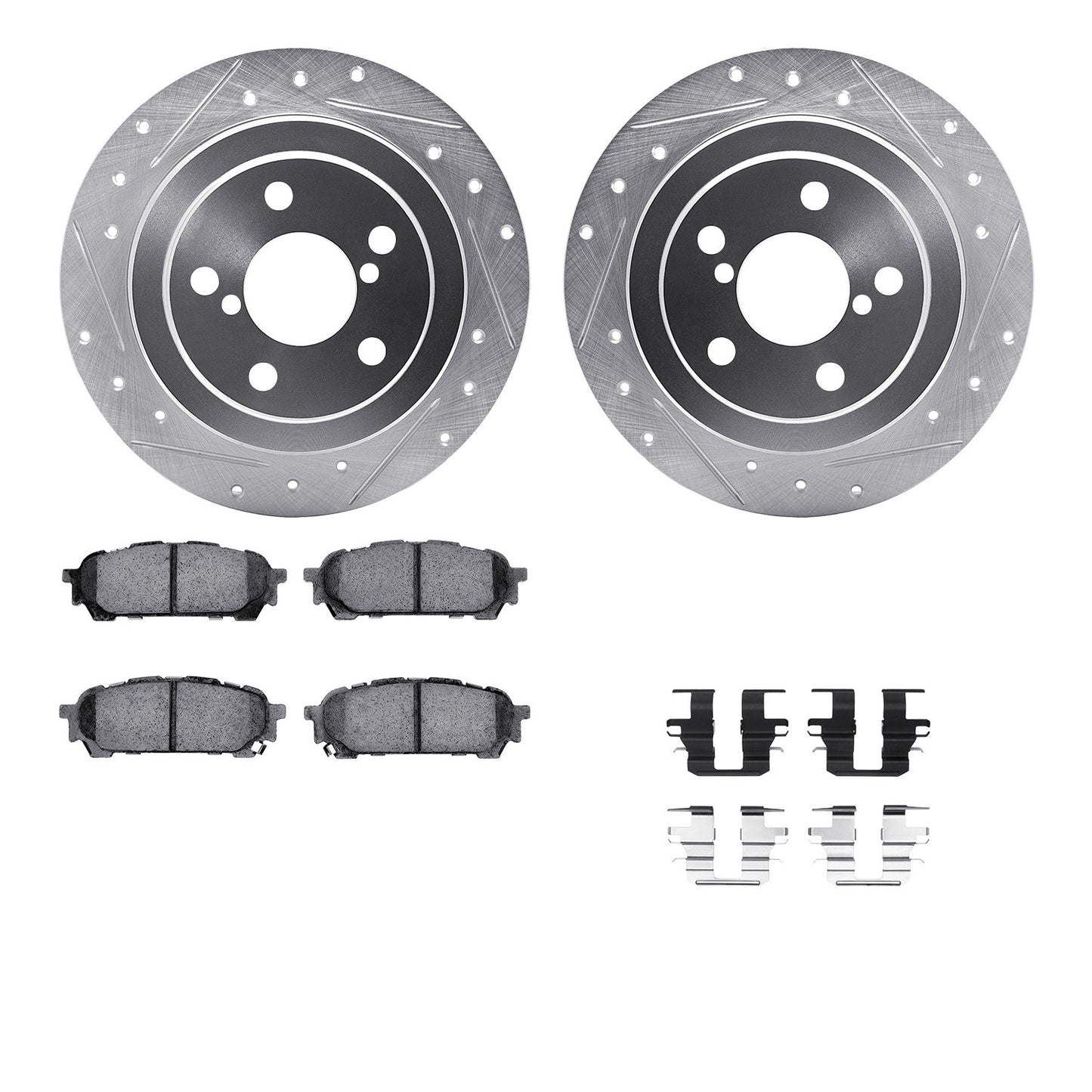 Dynamic Friction Company Disc Brake Kit 7612-13000