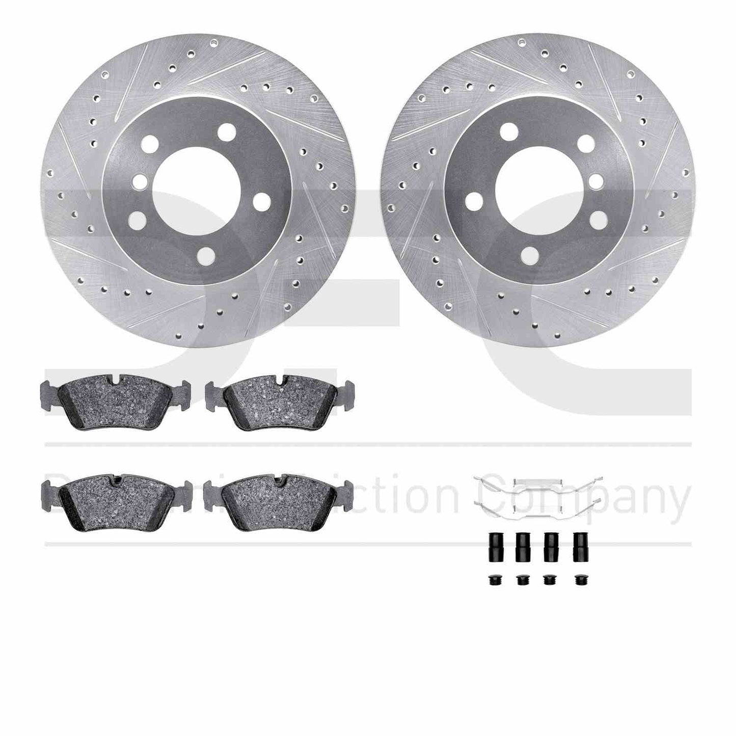 Dynamic Friction Company Disc Brake Kit 7612-31043