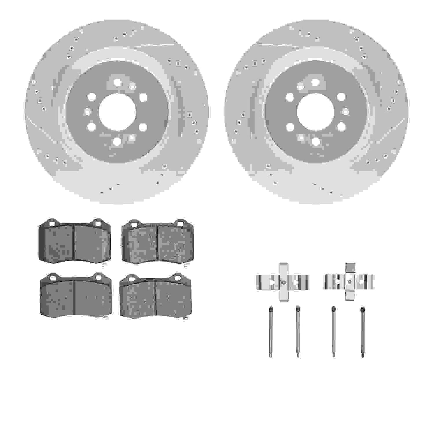 Dynamic Friction Company Disc Brake Kit 7612-46005