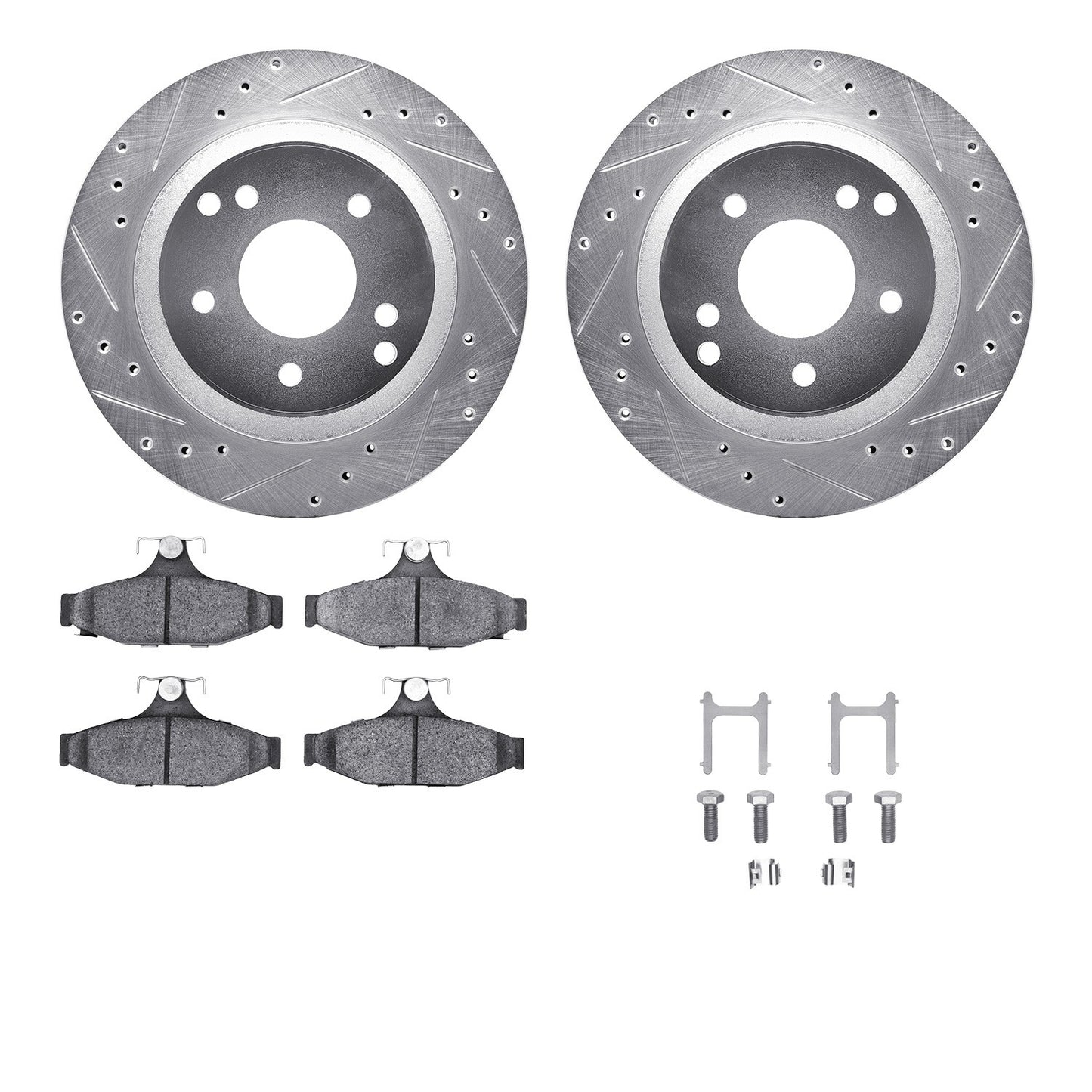 Dynamic Friction Company Disc Brake Kit 7612-47000
