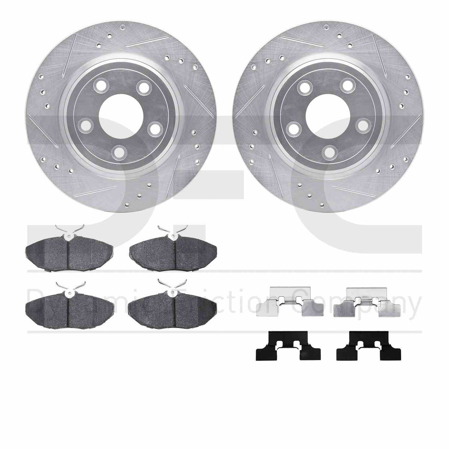 Dynamic Friction Company Disc Brake Kit 7612-54005
