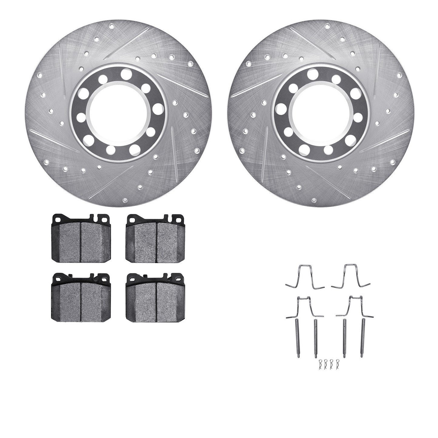 Dynamic Friction Company Disc Brake Kit 7612-63018