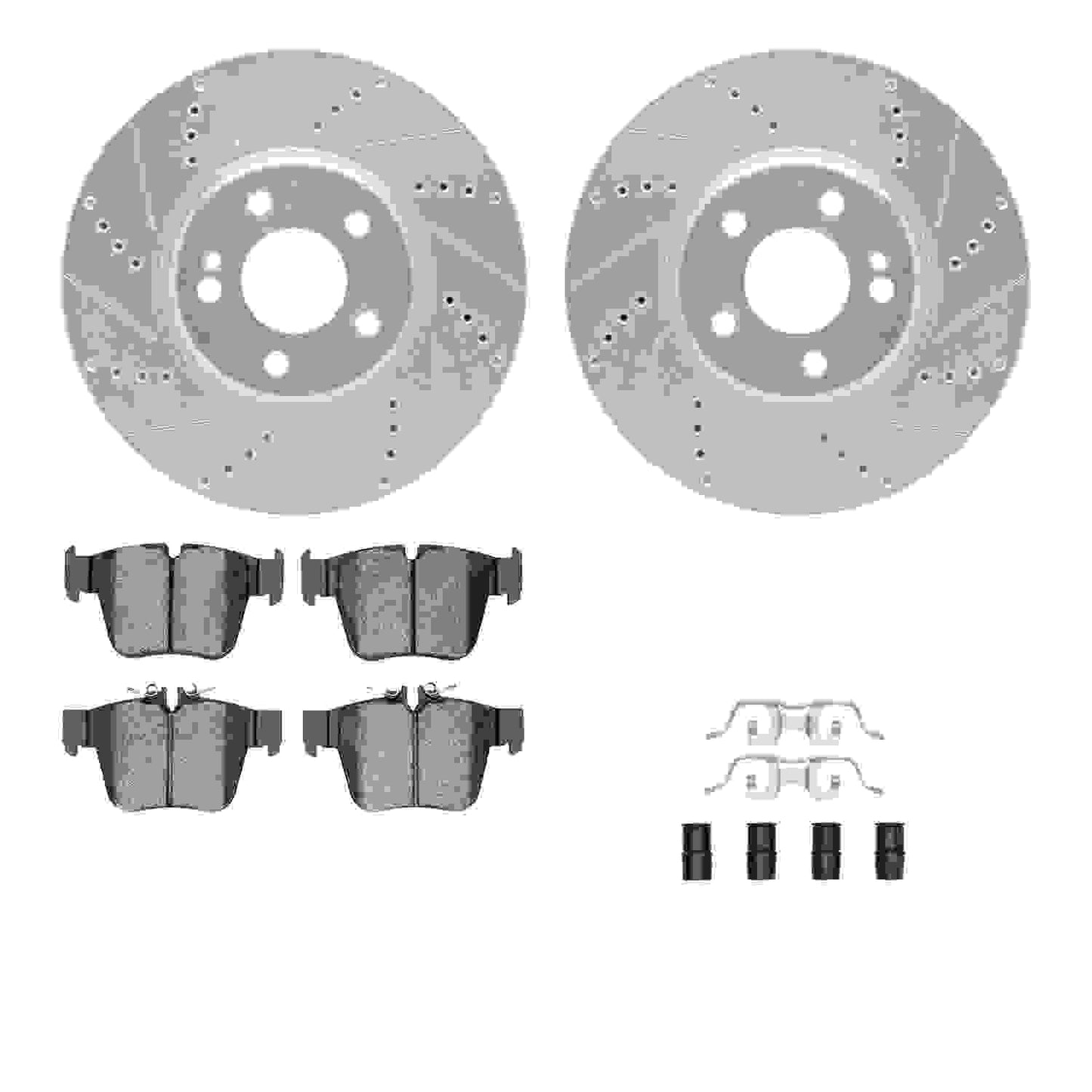Dynamic Friction Company Disc Brake Kit 7612-63093