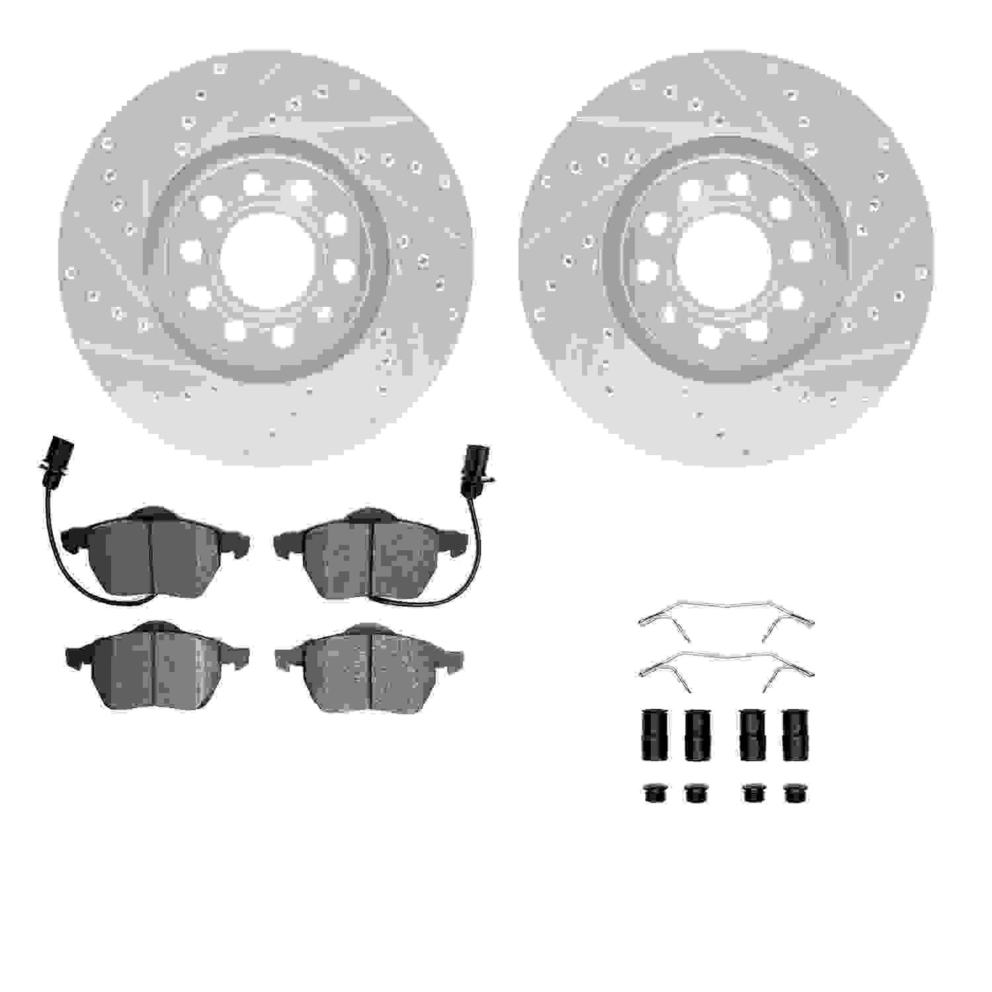 Dynamic Friction Company Disc Brake Kit 7612-73041