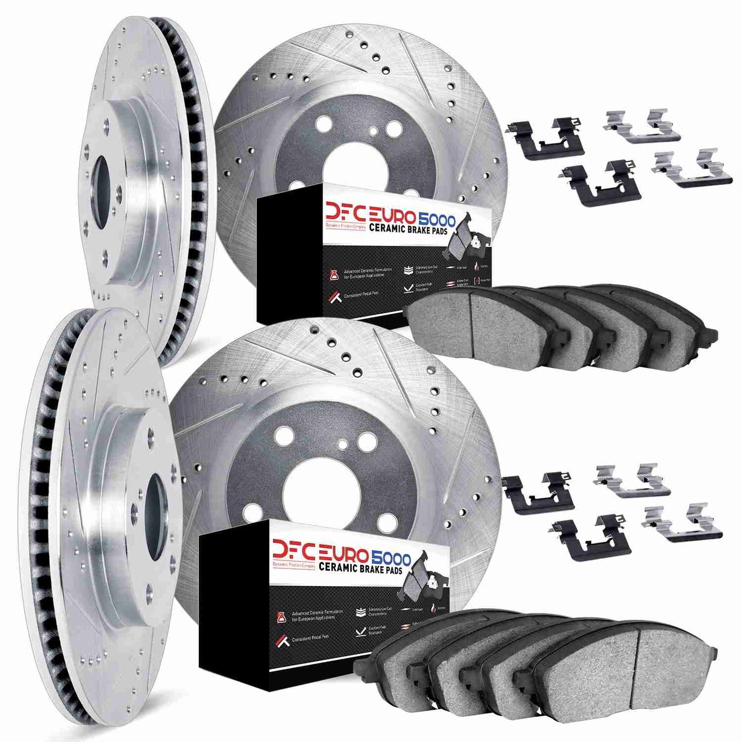 Dynamic Friction Company Disc Brake Kit 7614-31018